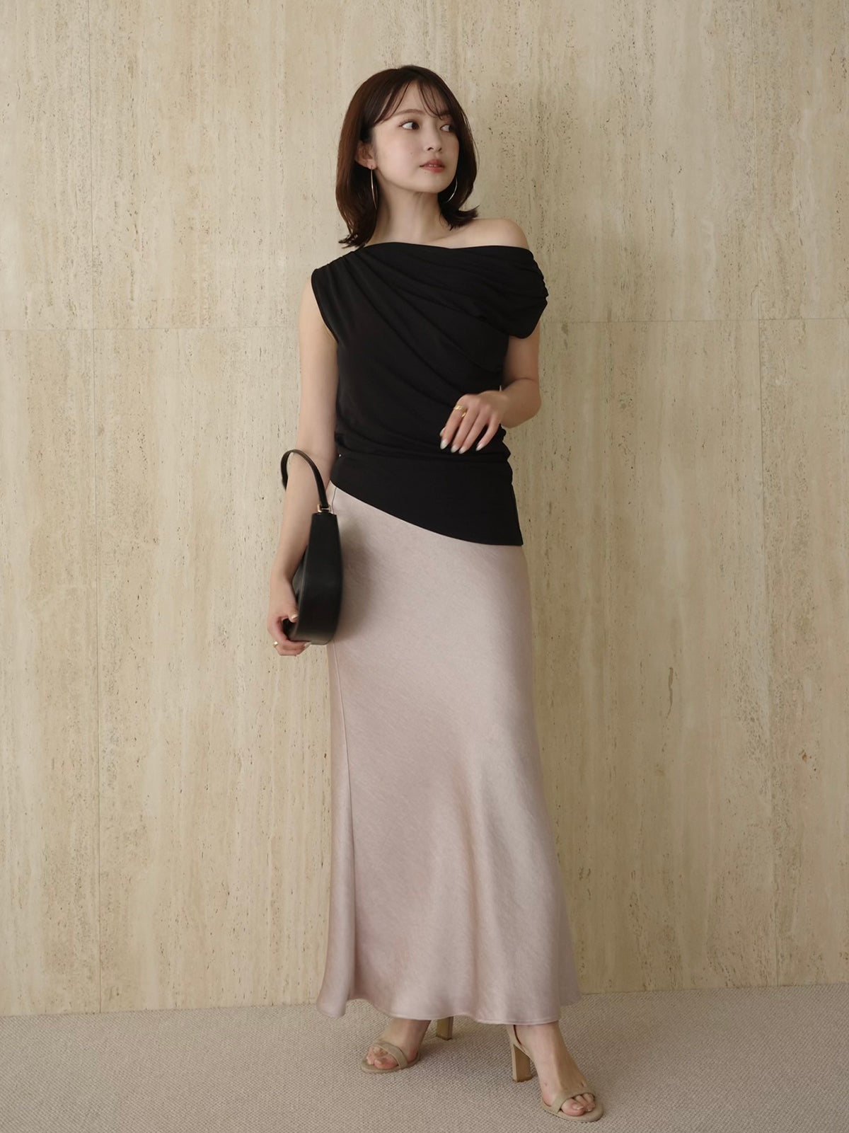 PR:156cm COLOR:GREYISH PINK SIZE:0