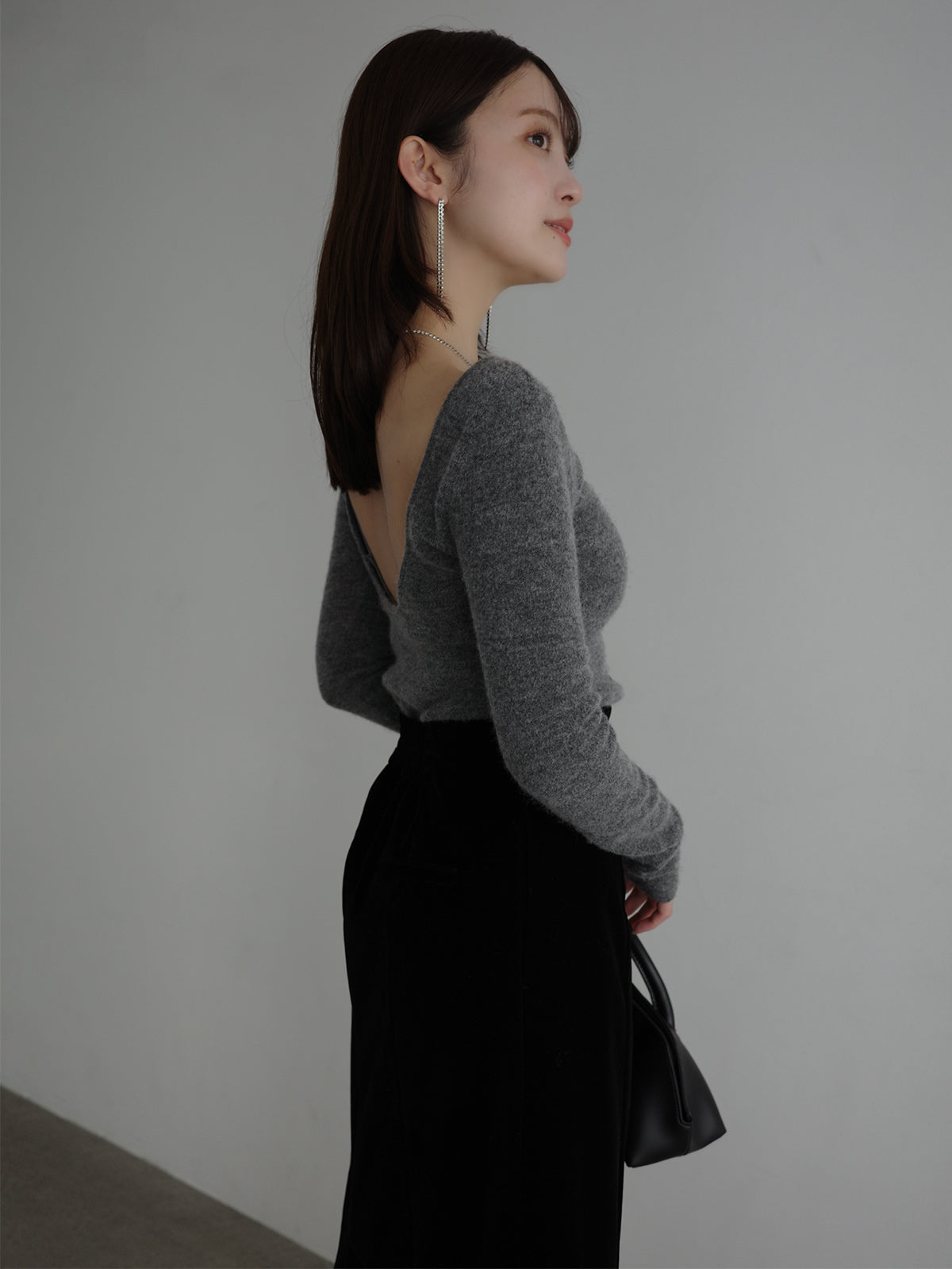 ニットボディスーツ