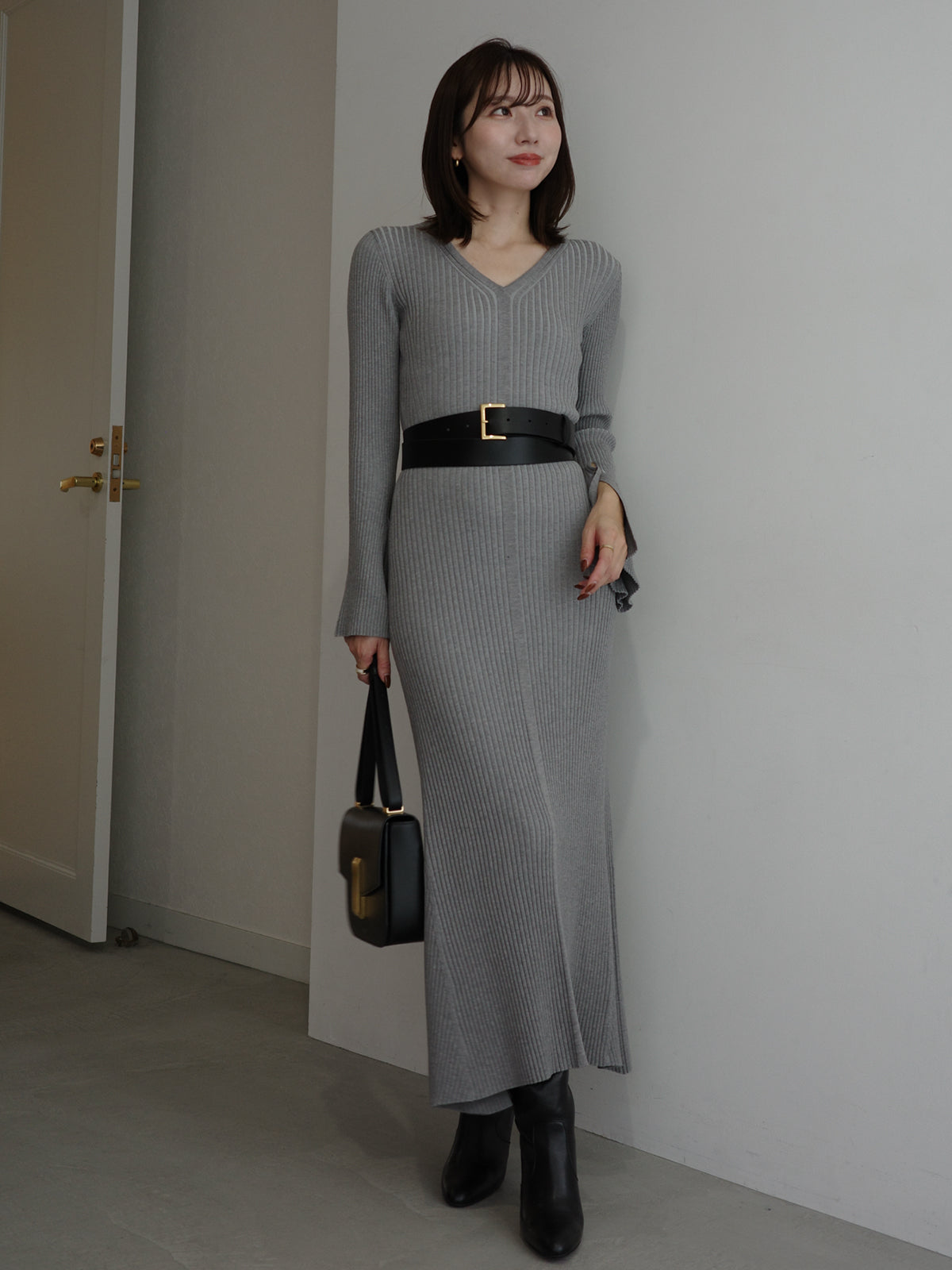PR:162cm COLOR:LIGHT GREY SIZE:1 ※ベルトは別売です