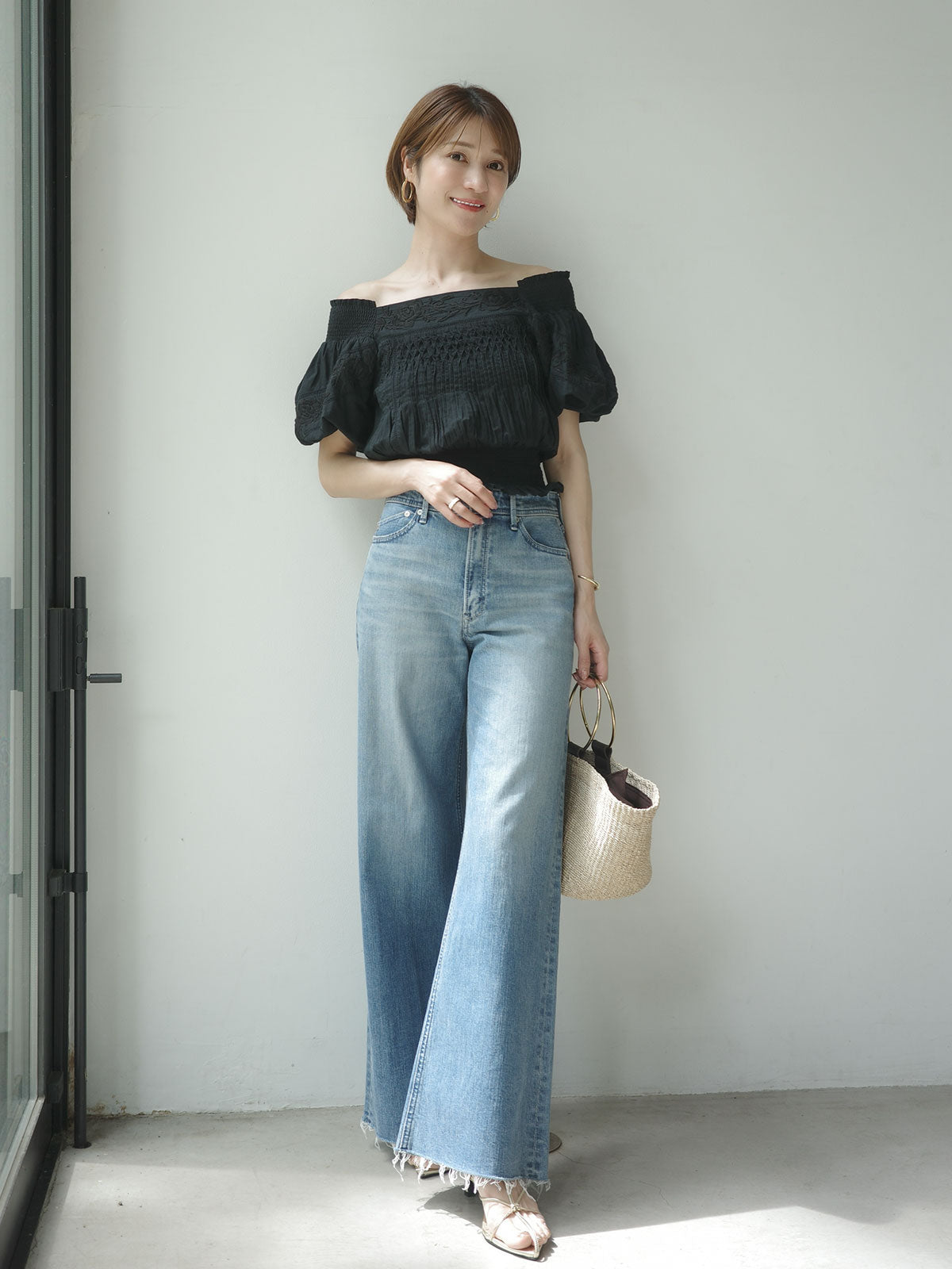PR:168cm COLOR:Cutoff Light Blue SIZE:25