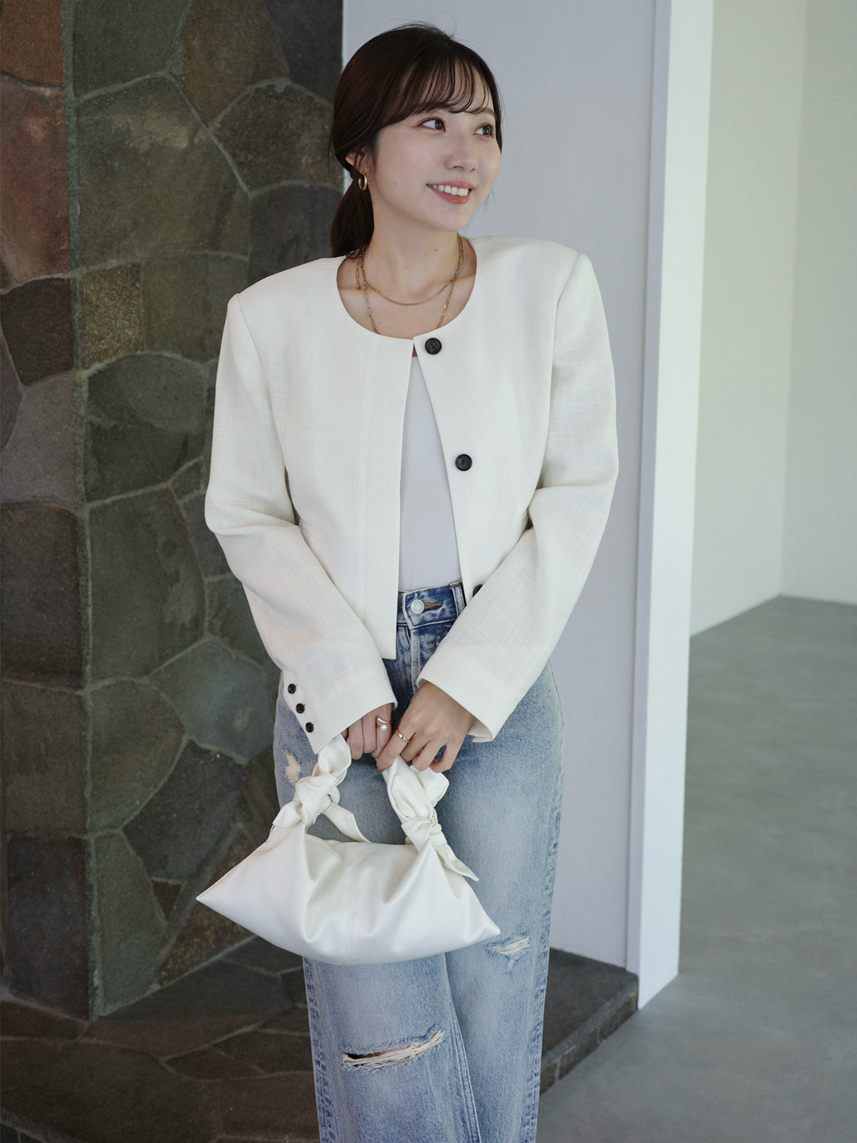 PR:162cm COLOR:IVORY SIZE:1