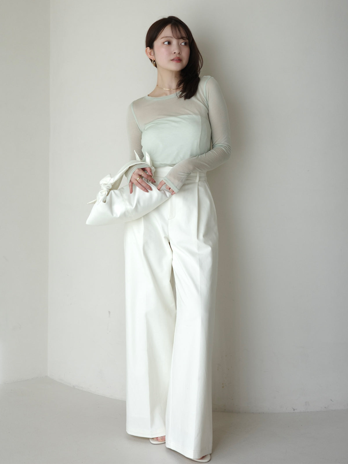 PR:156cm COLOR:IVORY SIZE:1