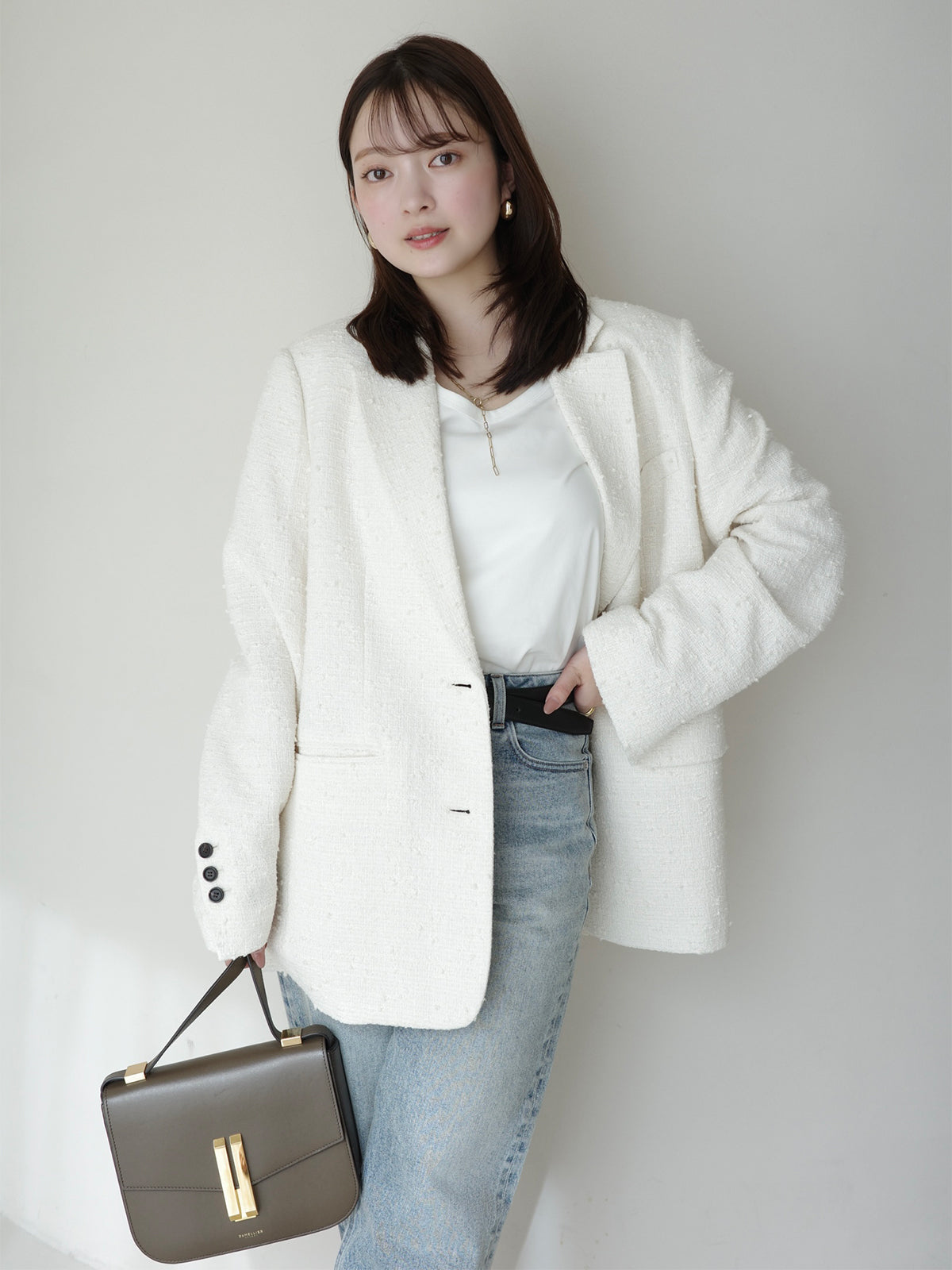 PR:156cm COLOR:IVORY SIZE:1