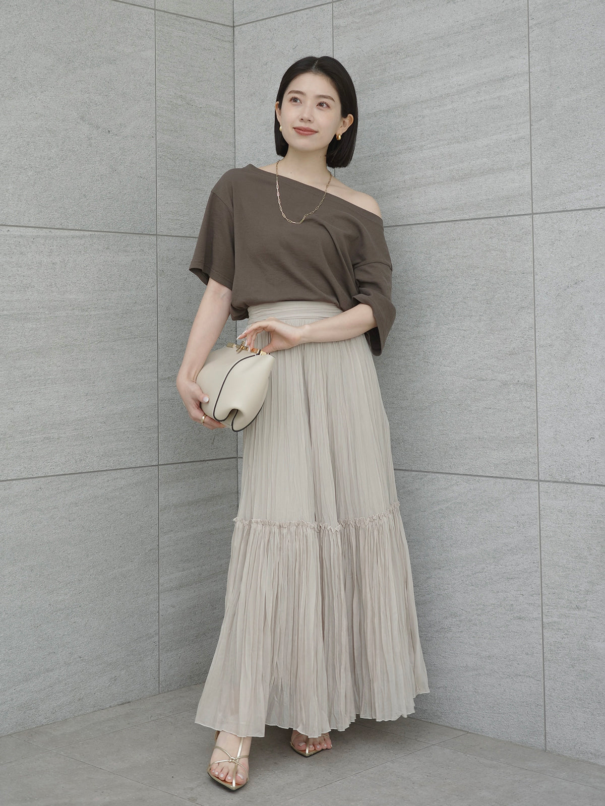 Off-Shoulder T-Shirt