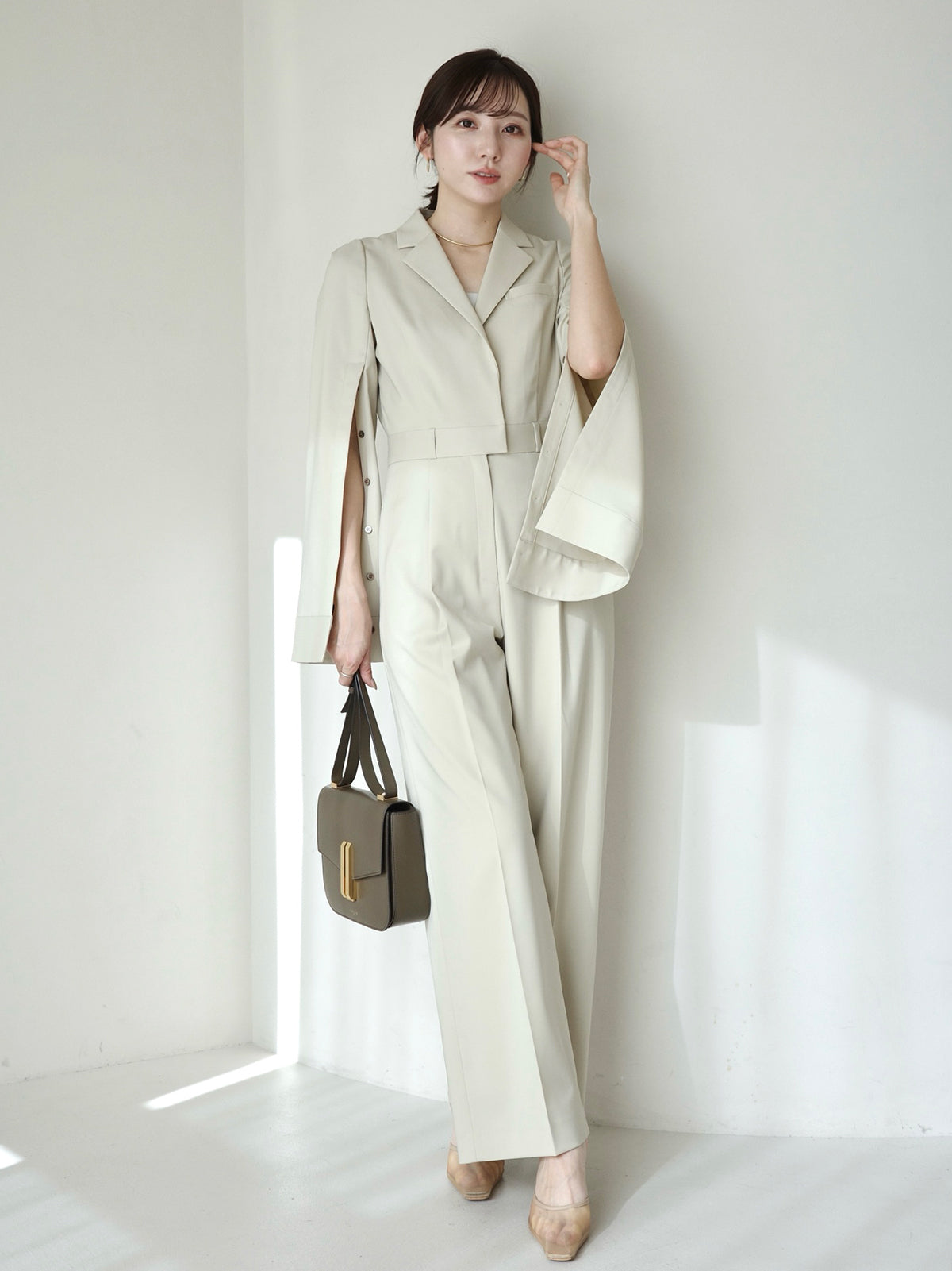 PR:162cm COLOR:LIGHT BEIGE SIZE:1