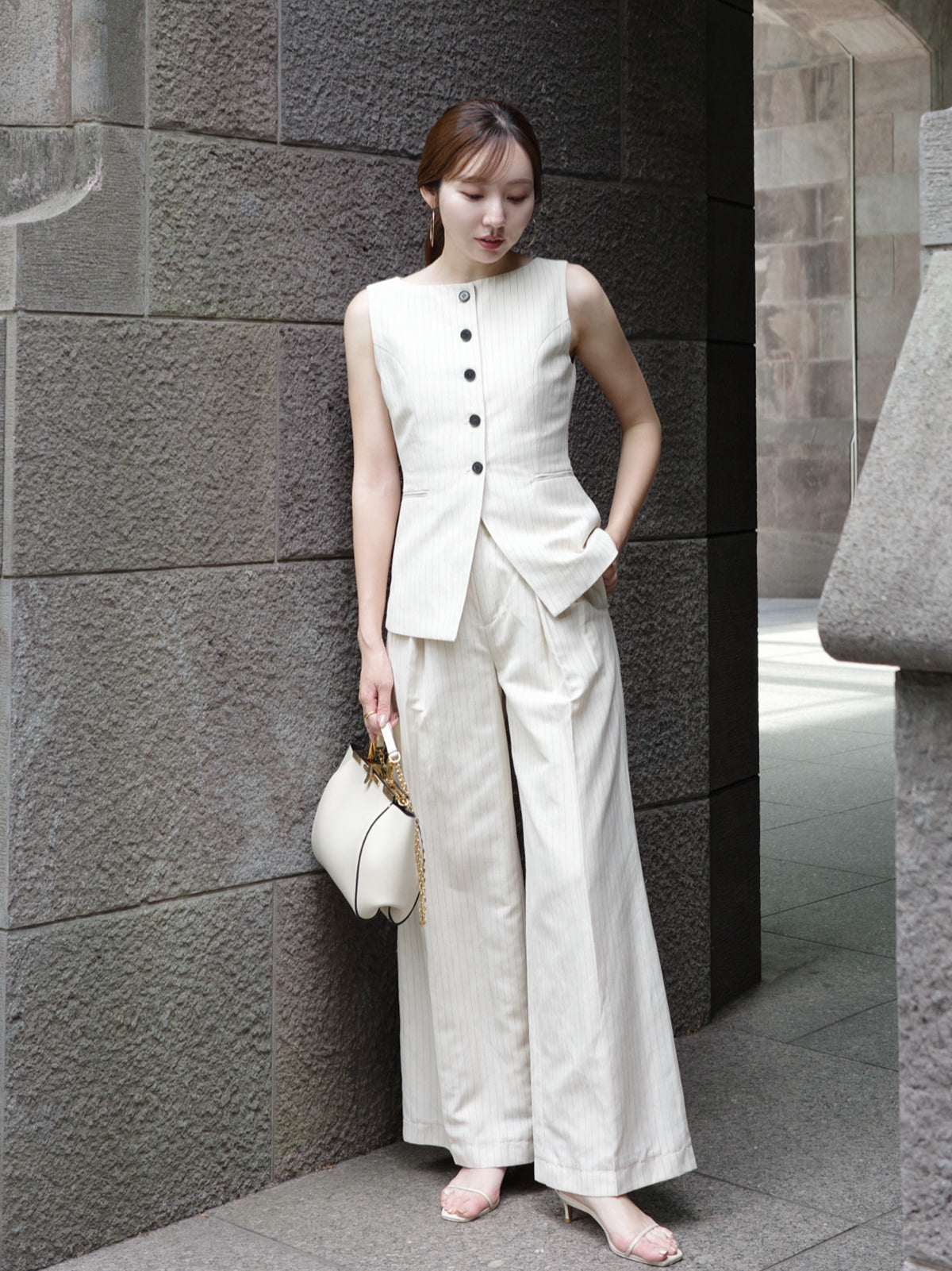 PR:162cm COLOR:LIGHT BEIGE SIZE:1