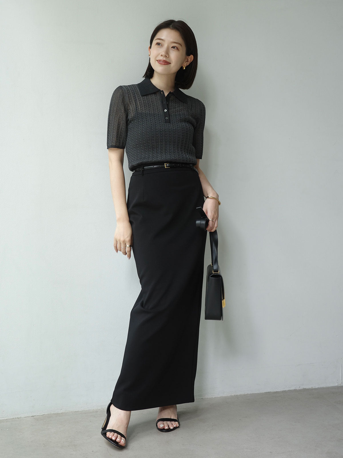 PR:157cm COLOR:BLACK SIZE:1