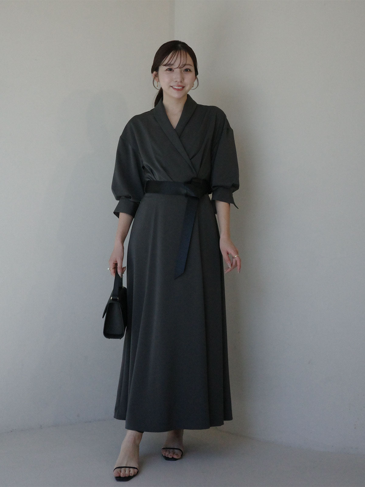 PR:162cm COLOR:CHARCOAL GREY SIZE:0