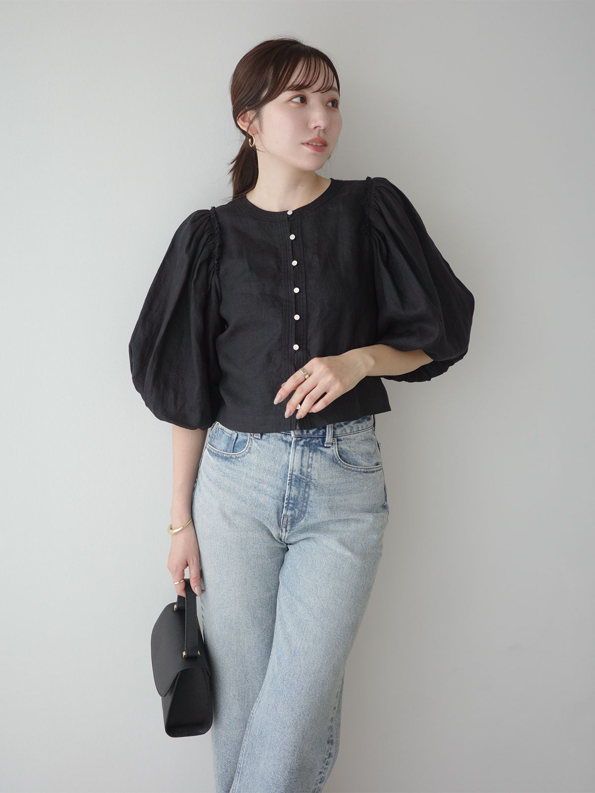 PR:162cm COLOR:BLACK SIZE:F