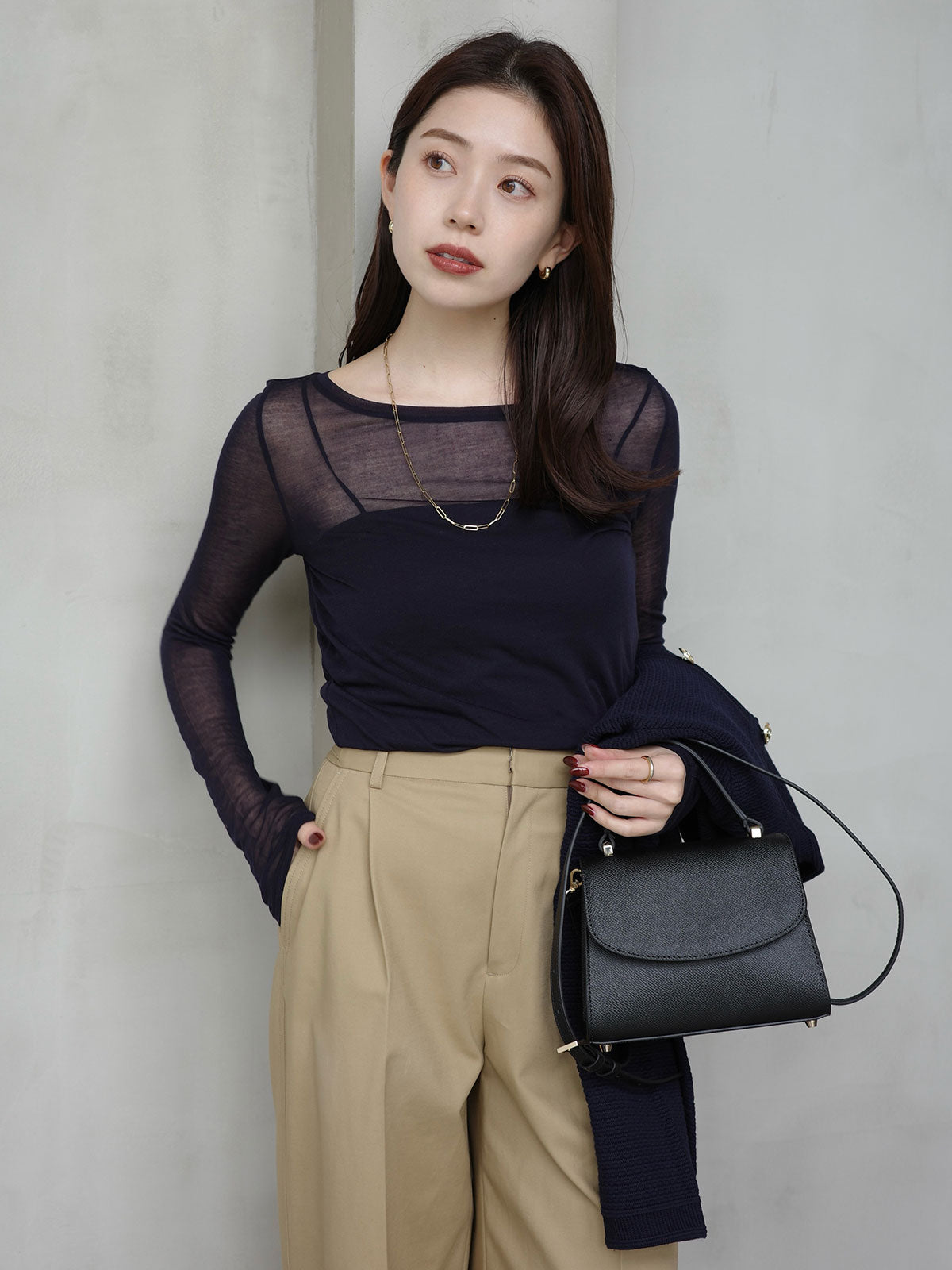 PR:157cm COLOR:NAVY SIZE:F