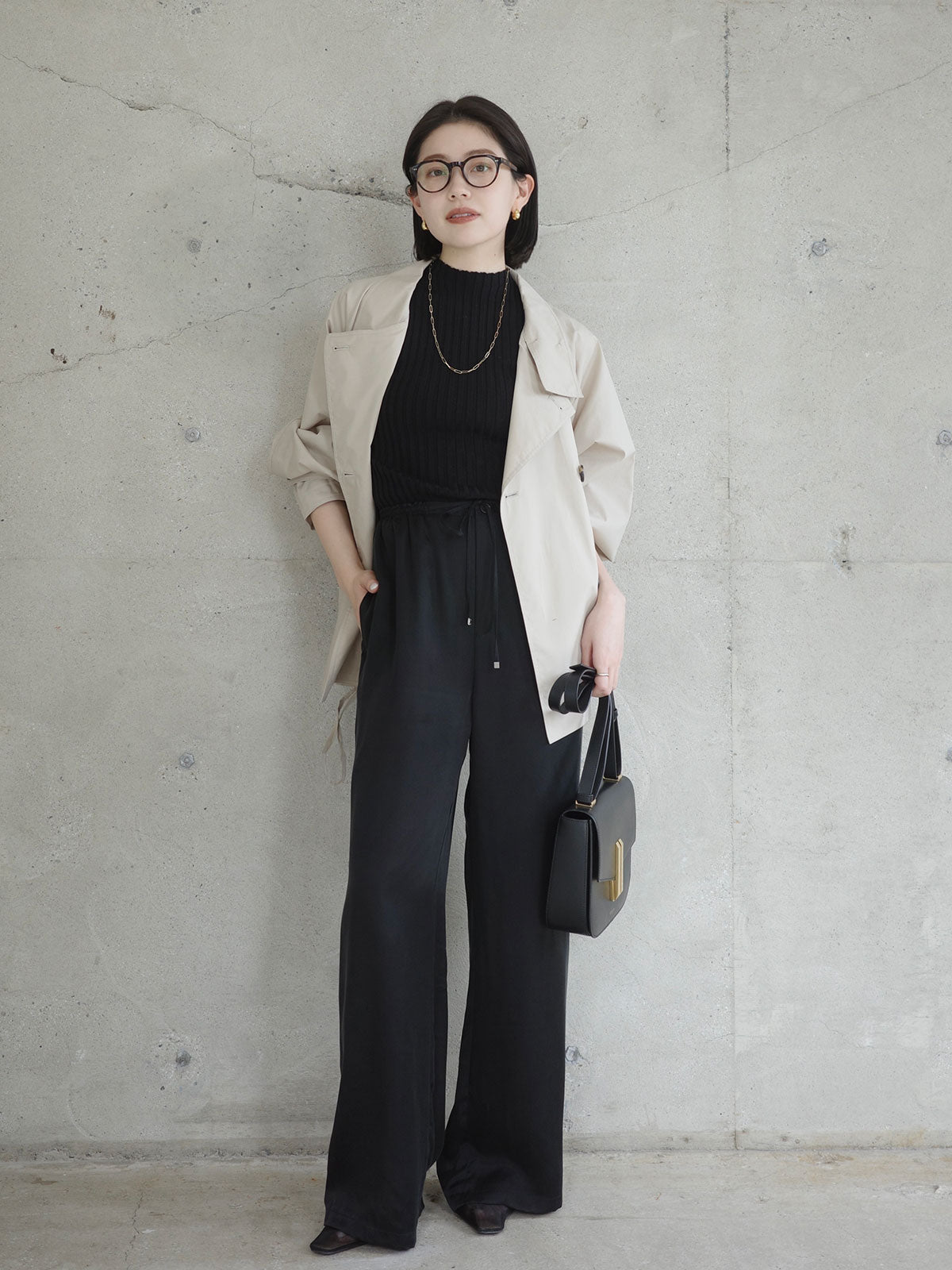 PR:162cm COLOR:BLACK SIZE:1