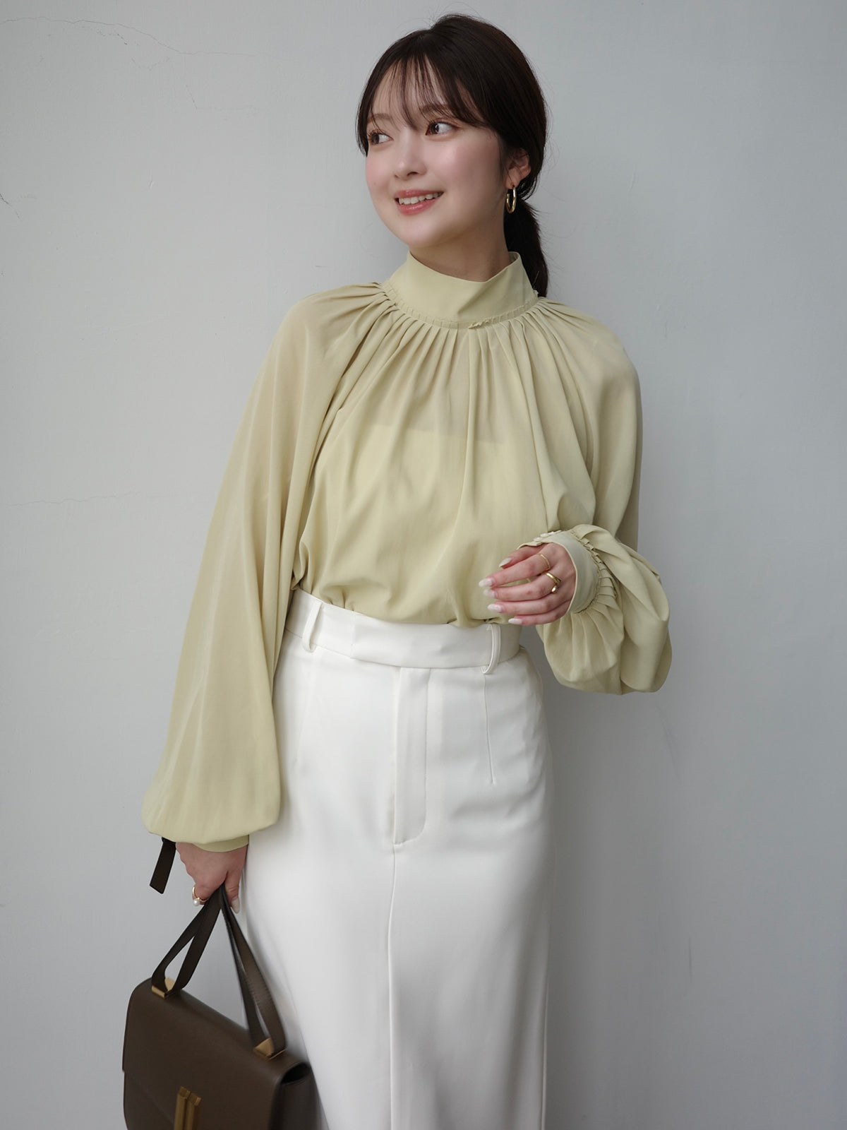 156cm COLOR:PISTACHIO GREEN SIZE:F