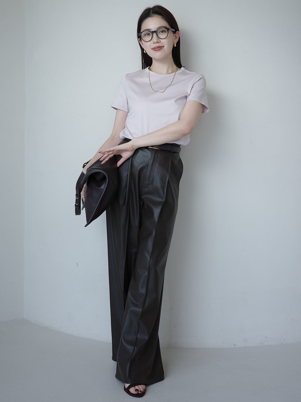 絲滑觸感棉質修身T恤