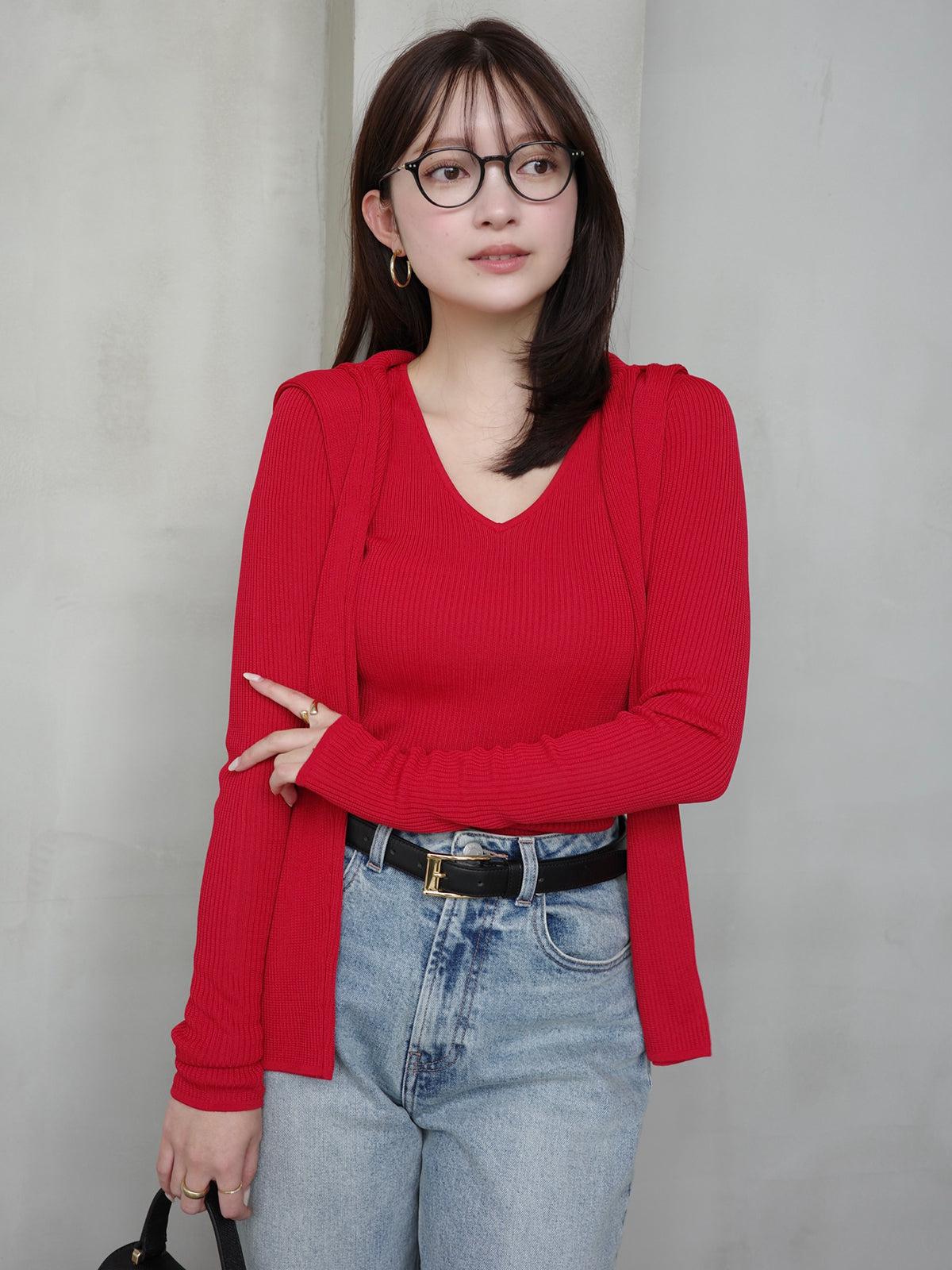 156cm COLOR:RED SIZE:1