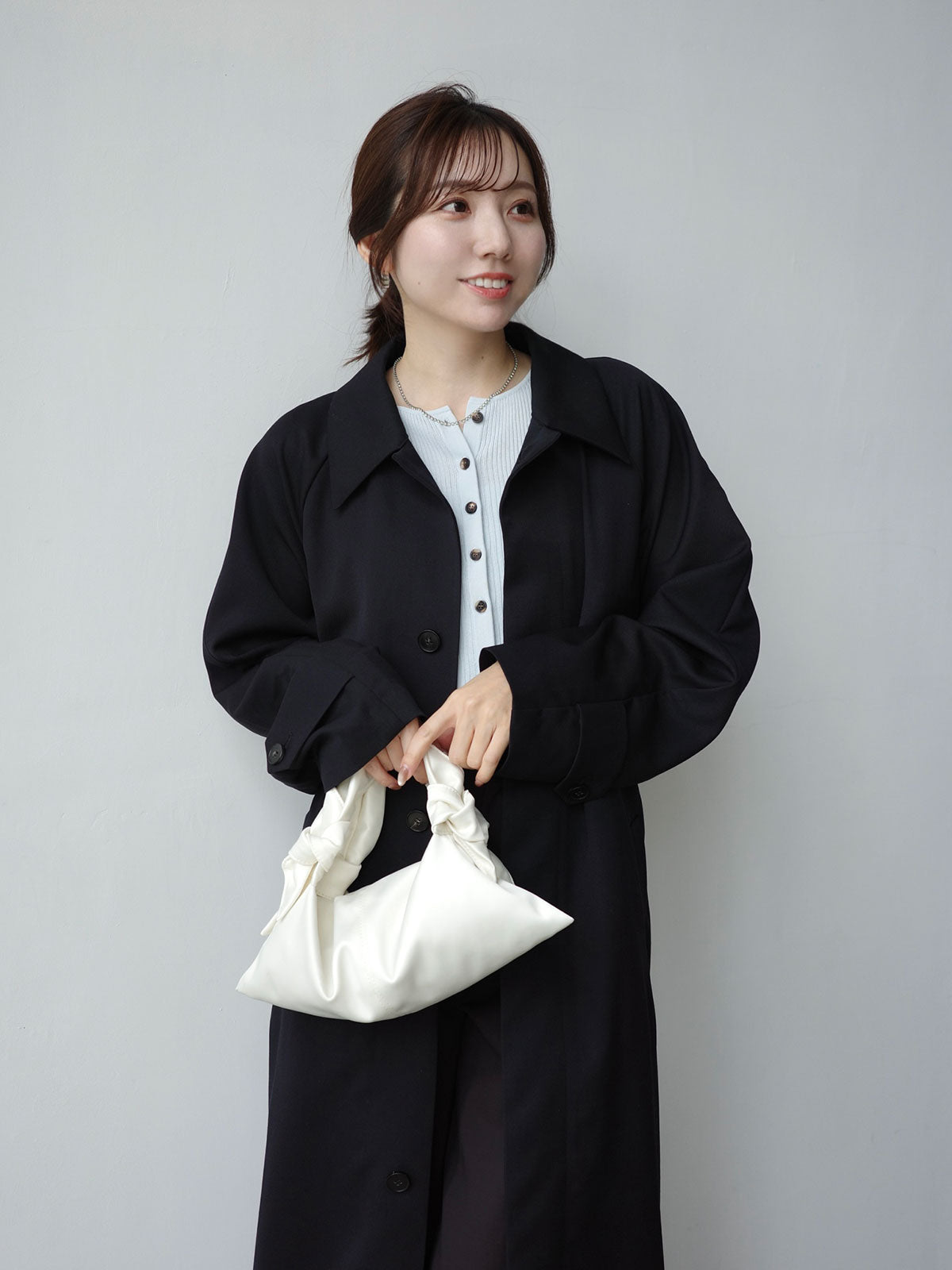 リュクスビスコースリブニットカーディガン