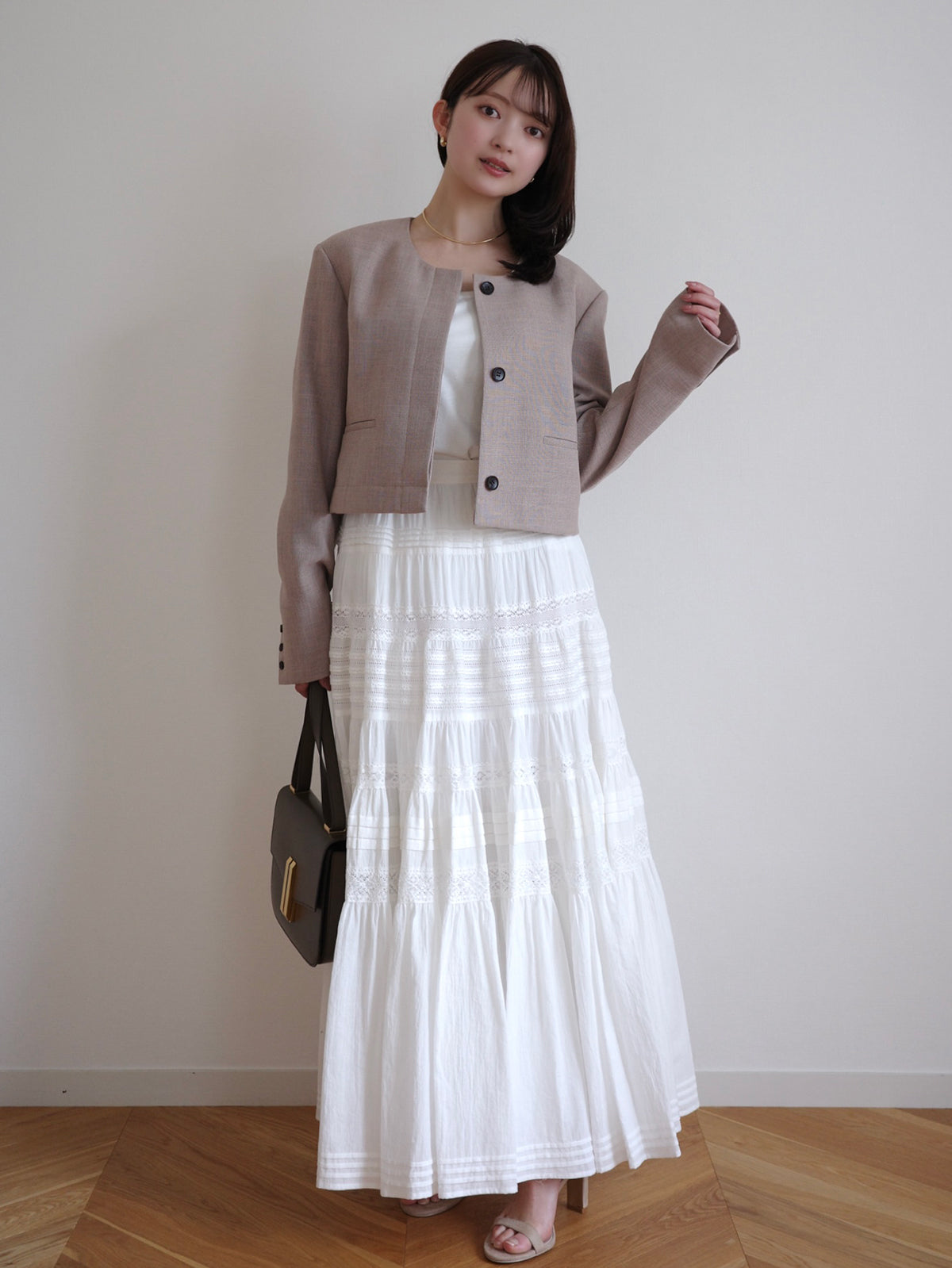 PR:156cm COLOR:WHITE SIZE:1