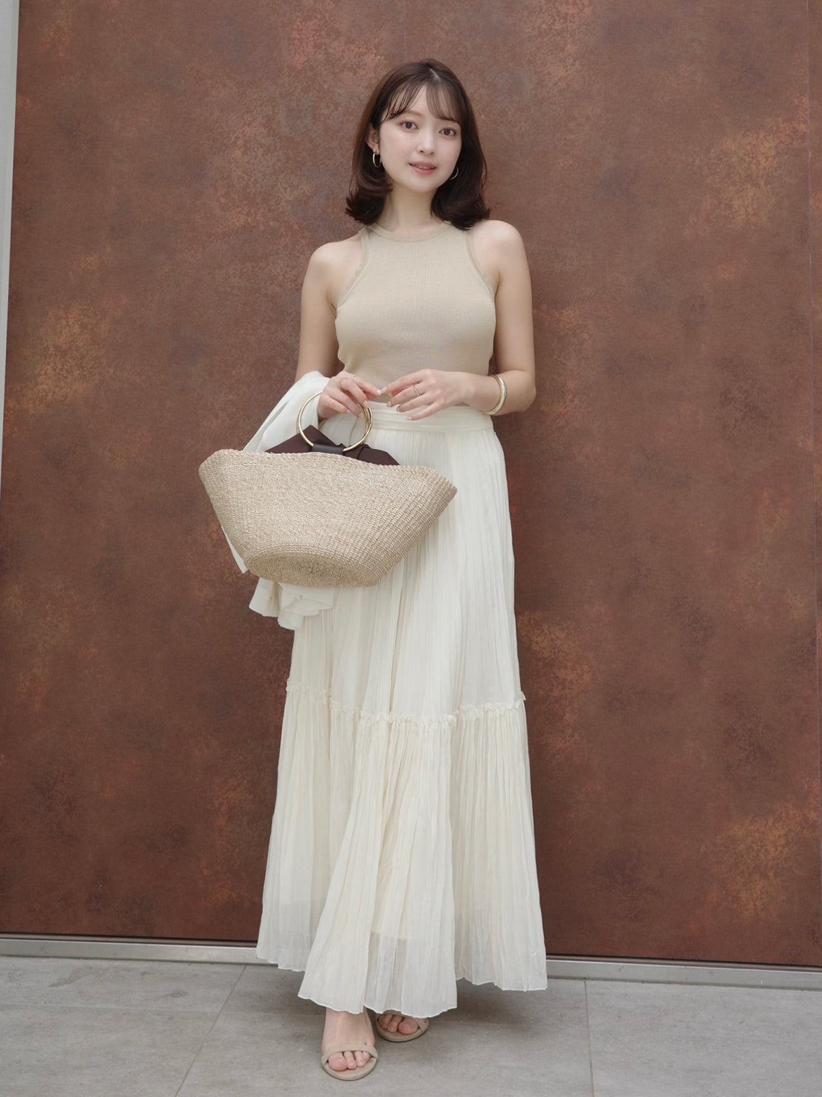 PR:156cm COLOR:IVORY SIZE:1