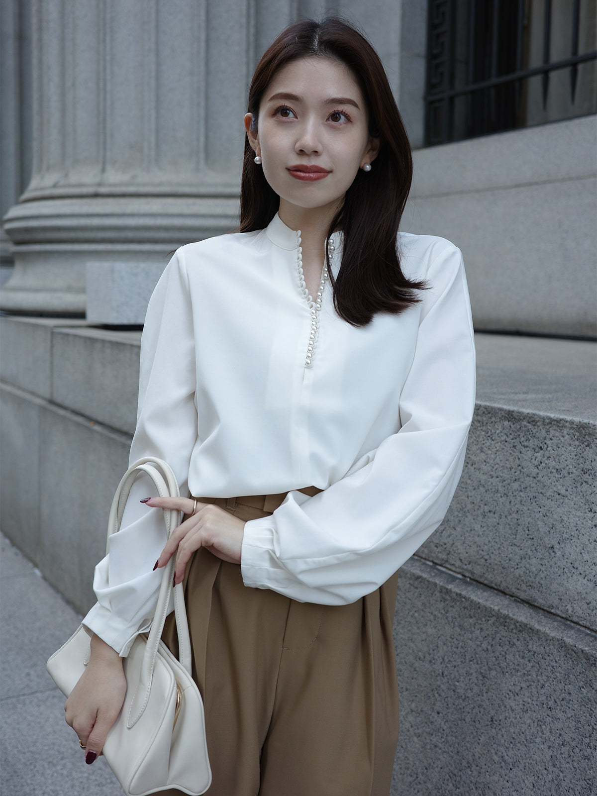 PR:157cm COLOR:WHITE SIZE:F