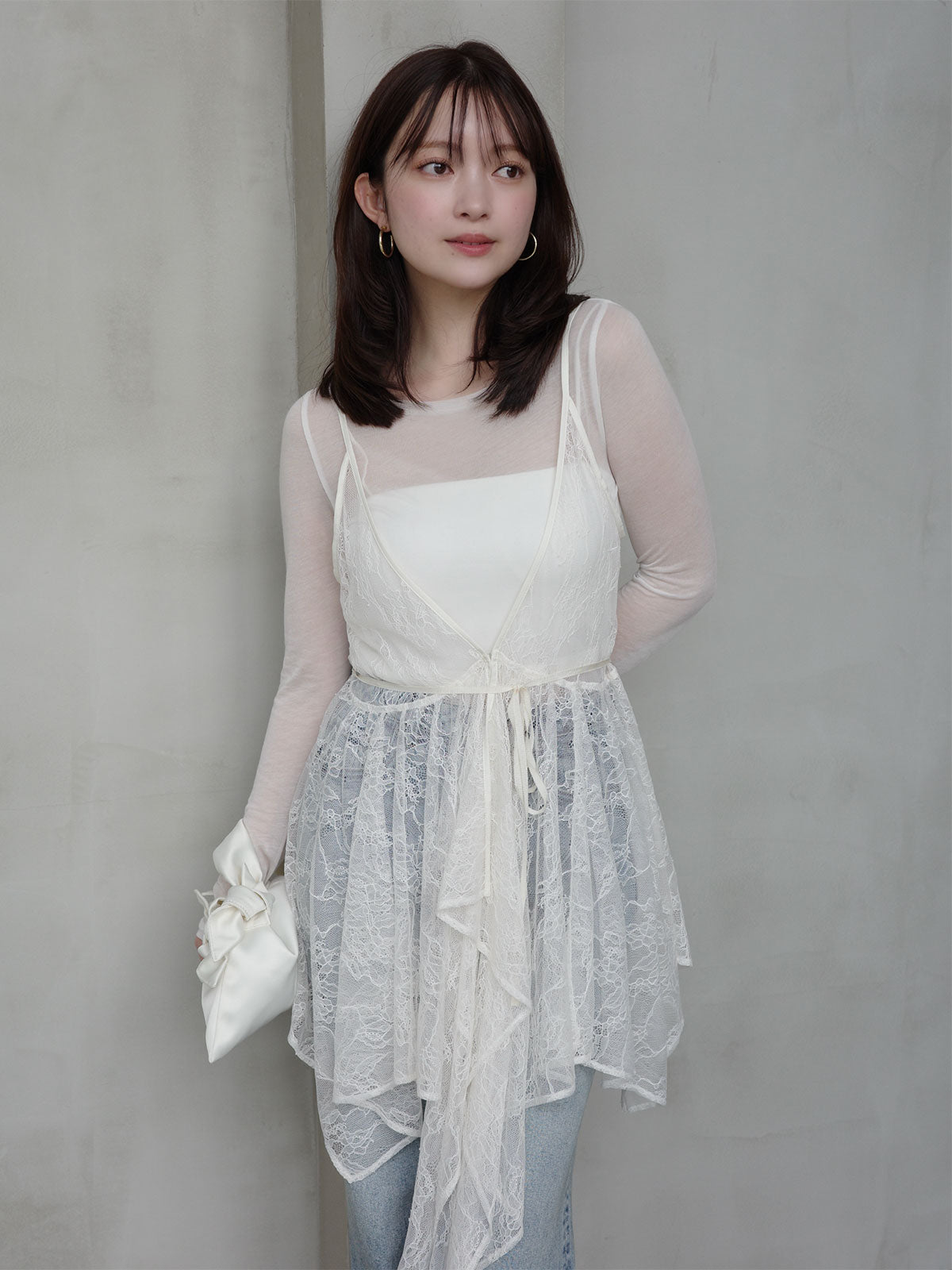 PR:156cm COLOR:WHITE SIZE:F