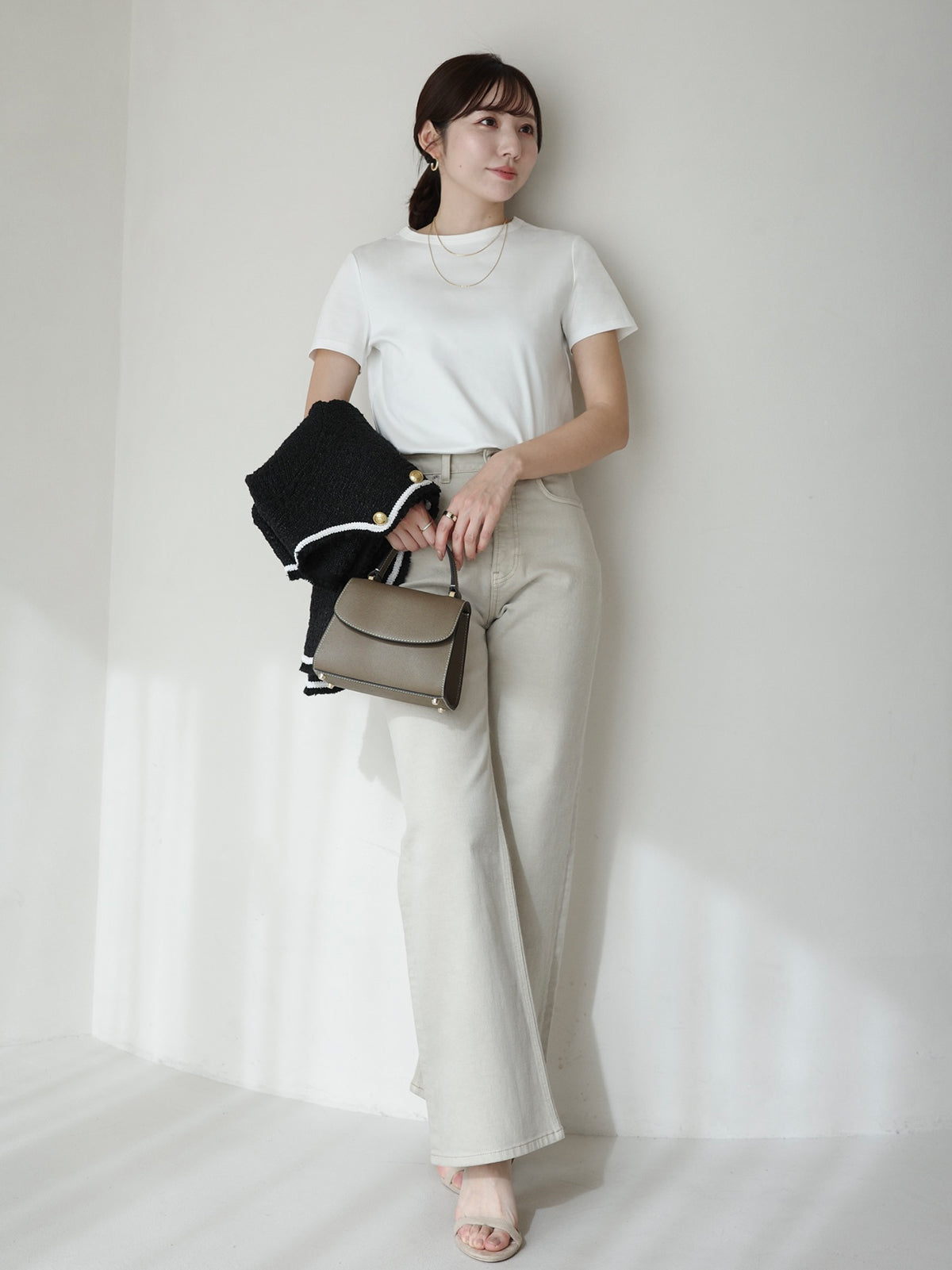 Silk touch cotton slim fit T