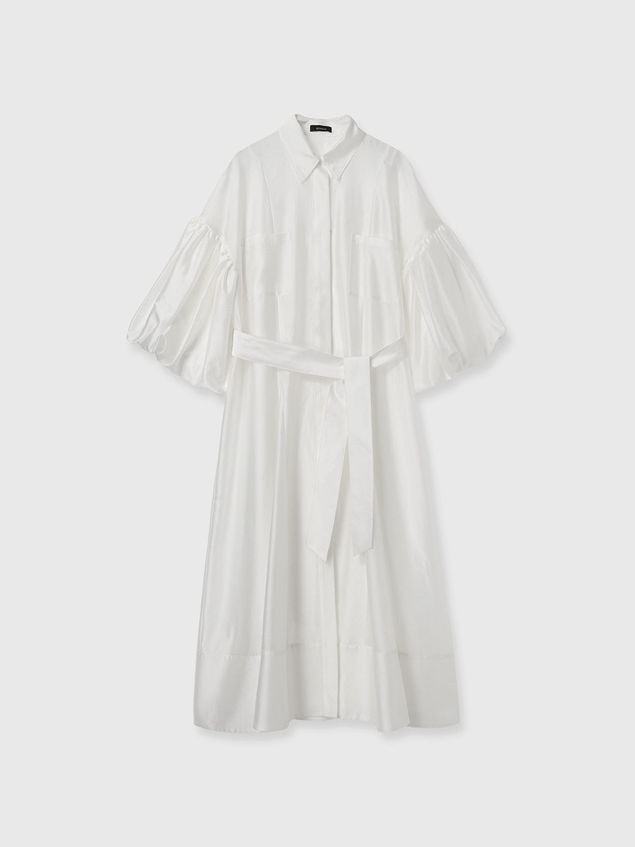 シルクタッチオーガンワンピース