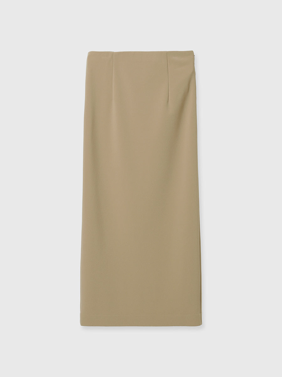 カットジョーゼットタイトスカート