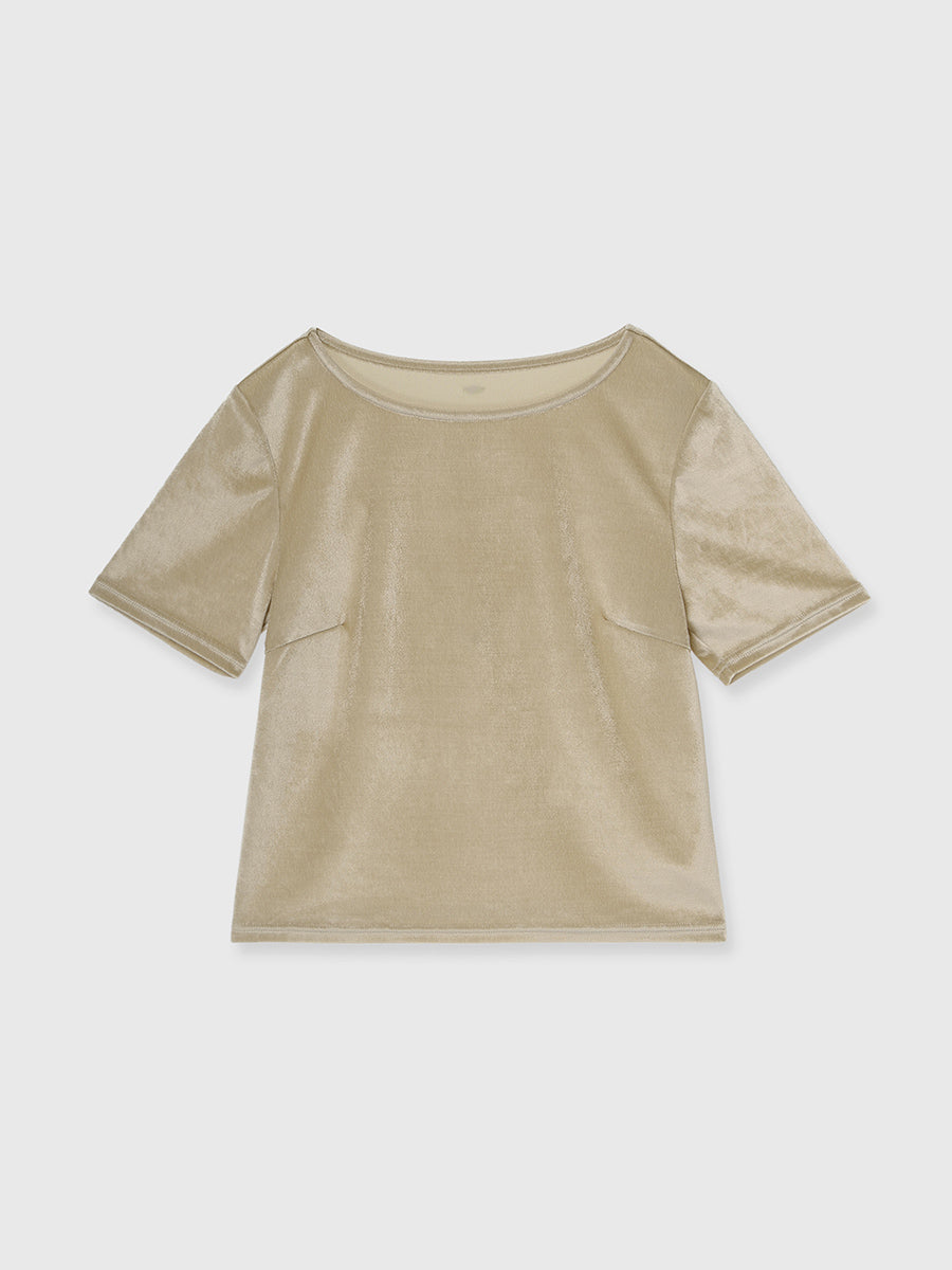 トリアセベロアカットTシャツ