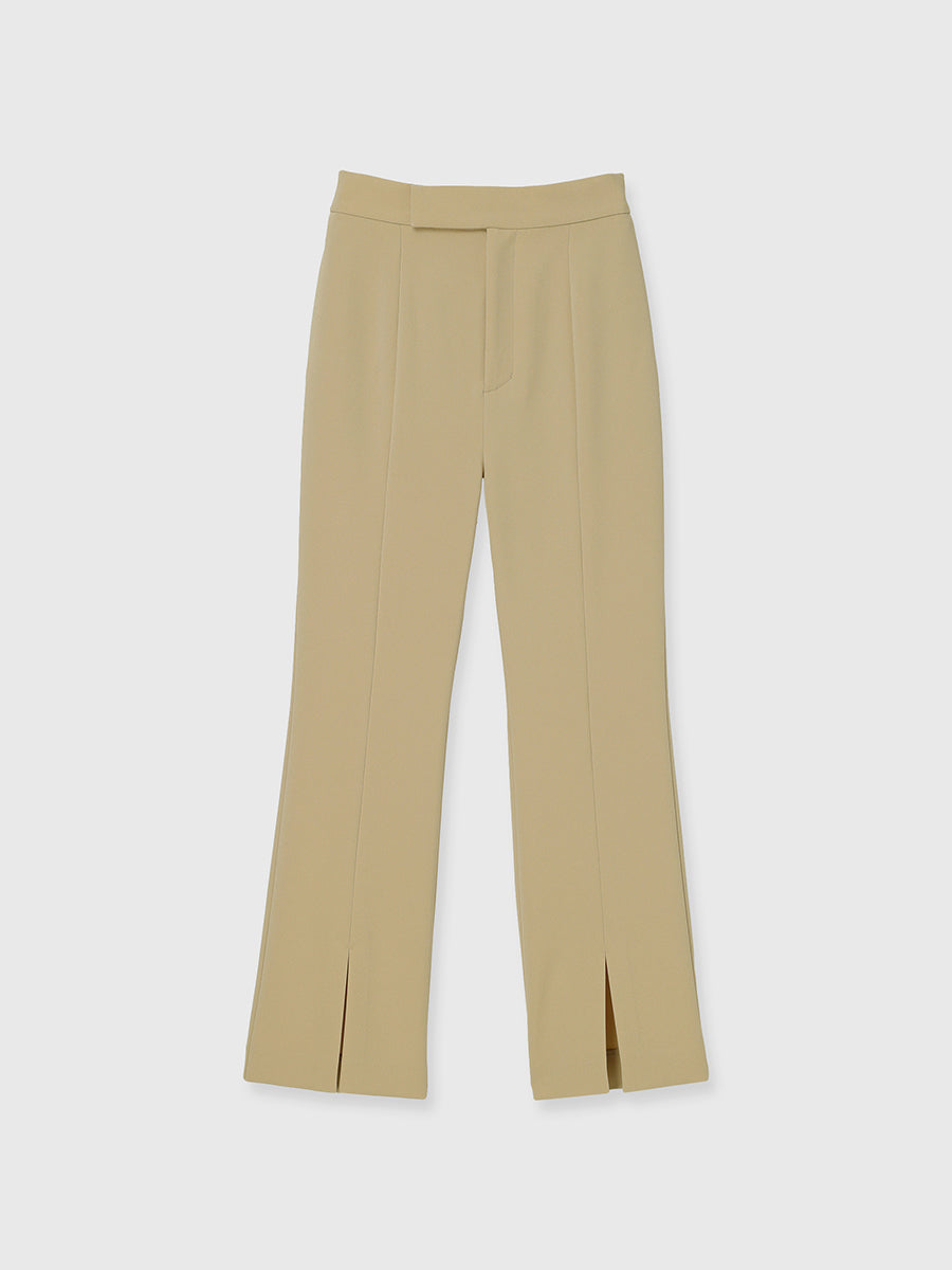 ストレッチスリットフレアパンツ