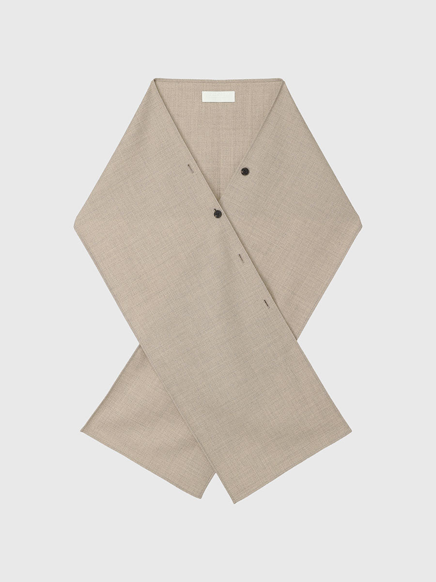 BLOSSOM×ánuans】BUTTON MUFFLER