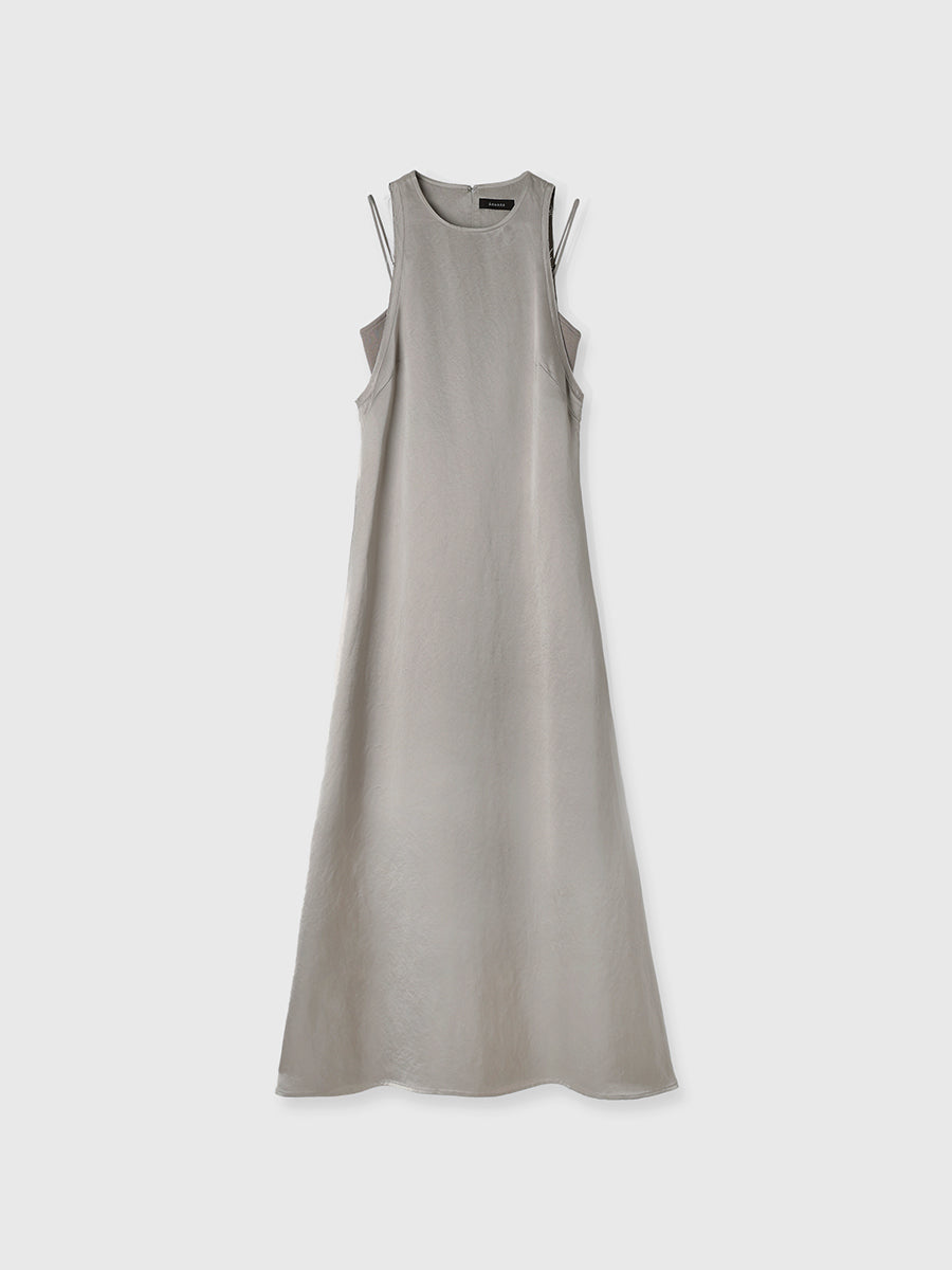 サテンアメスリワンピース