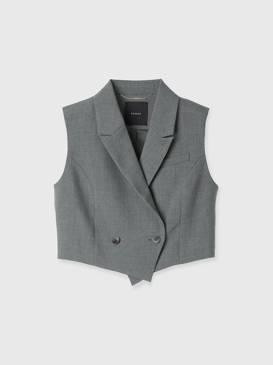 テーラードジレトップス