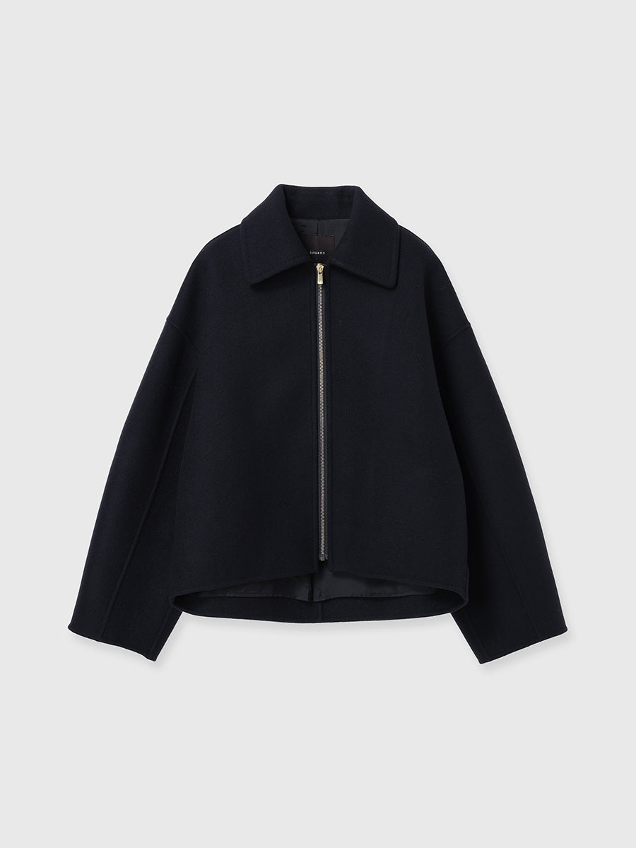 リバーウールショートコート