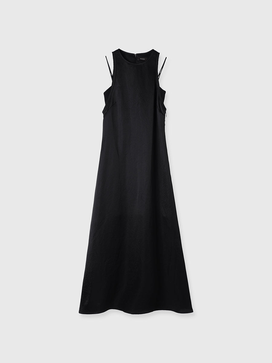 サテンアメスリワンピース