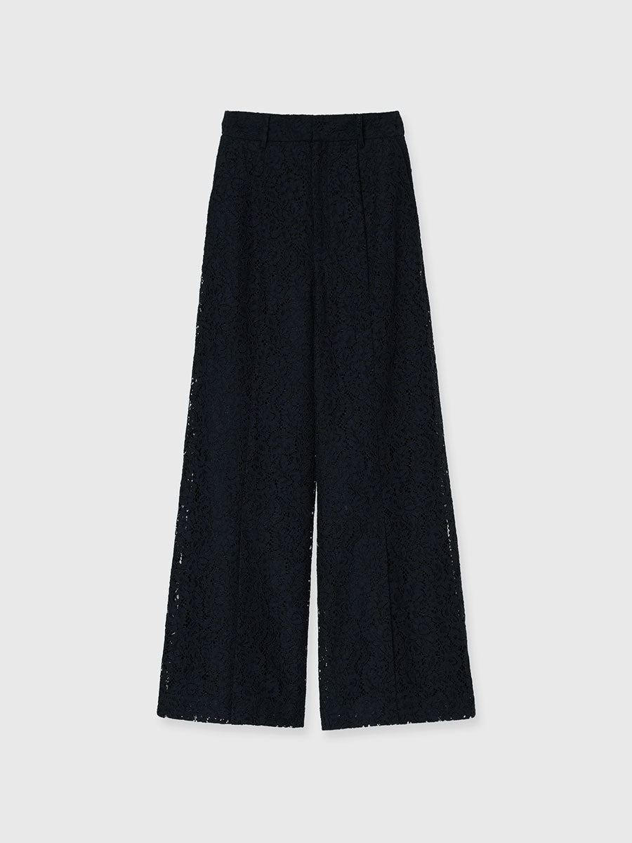 anuans センタースリットワイドパンツ センタースリットワイドパンツ