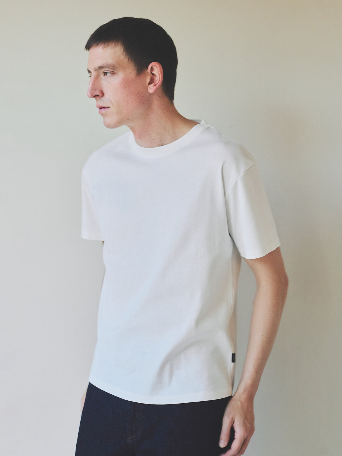 Unisex Ribbed Cotton T-shirt