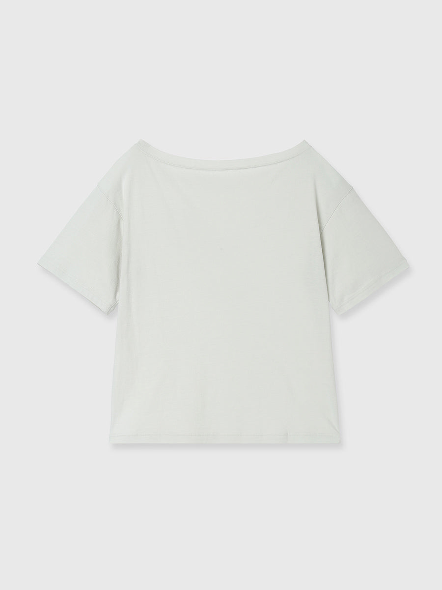 オフショルダーTシャツ
