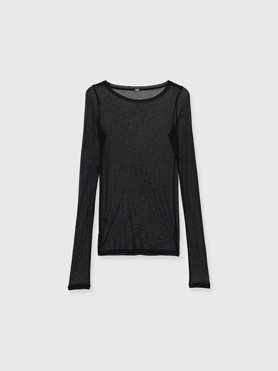 シアーロングスリーブTシャツ