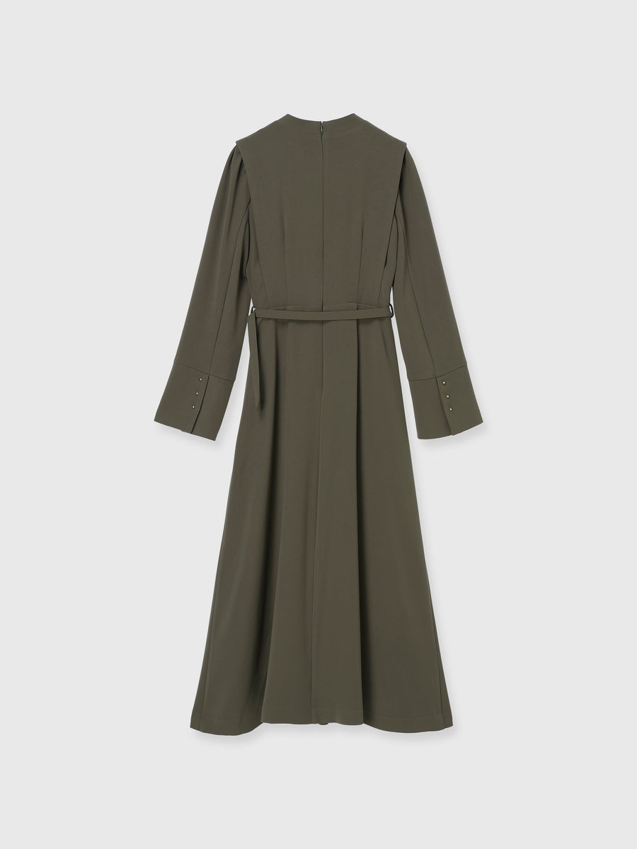 ダブルサテンクラシカルワンピース