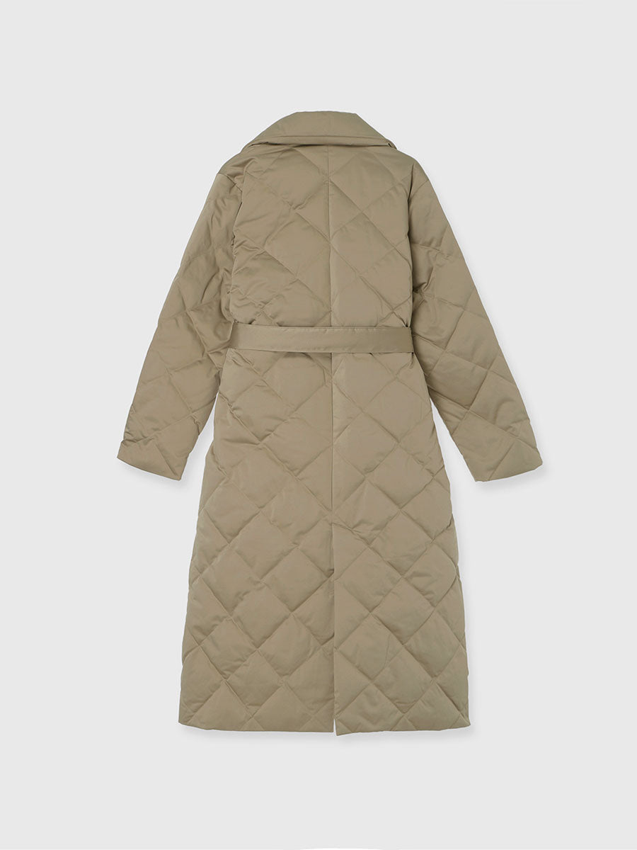 【新品】TAIONxanuans チェスターロングダウン ブラックカラー TAION×anuans】チェスターロングダウン