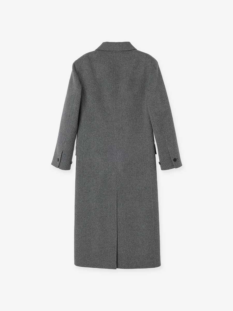 【BLOSSOM×ánuans】WOOL-CASHMERE HANDMADE LONGCOAT