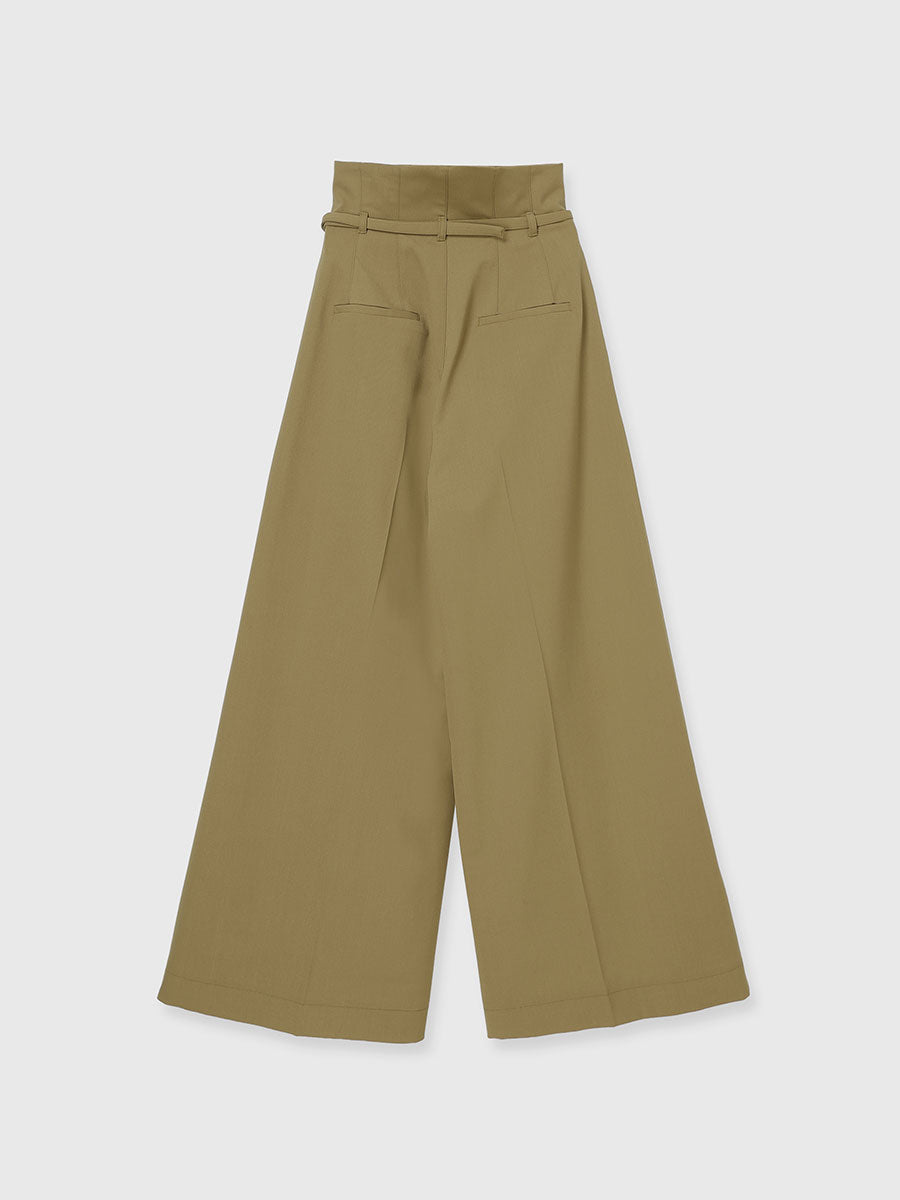 ベルテッドハイウエストパンツ