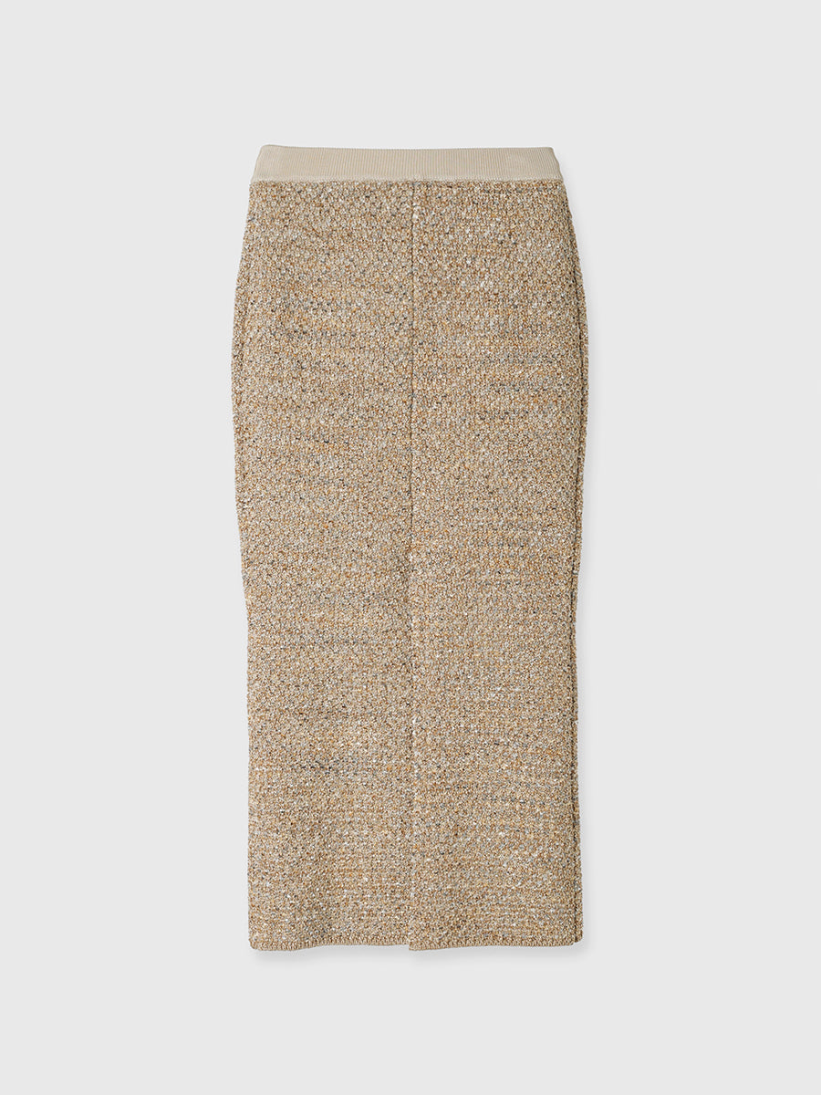 针织花呢紧身裙