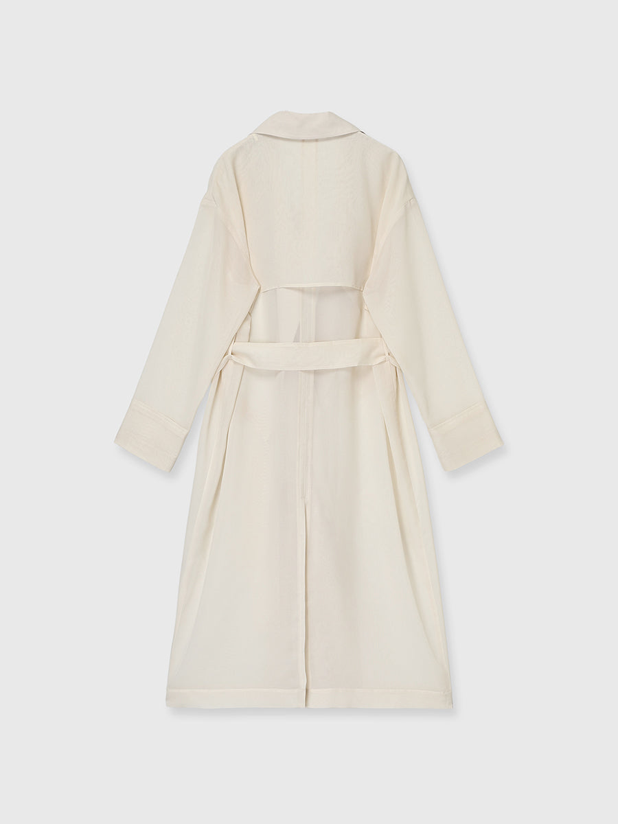 シアーロングコート