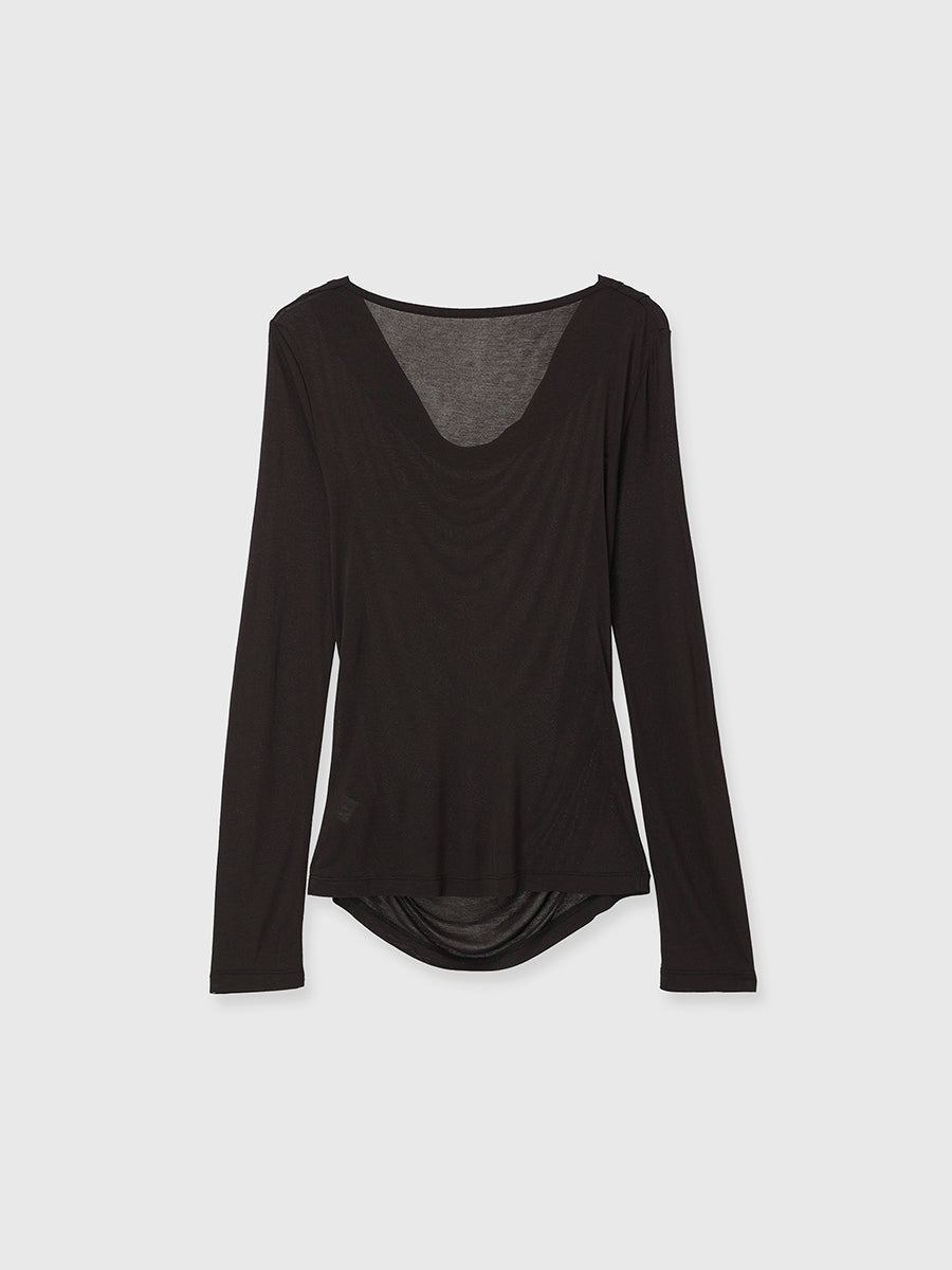 【BLOSSOM×ánuans】DRAPE CUT TOPS