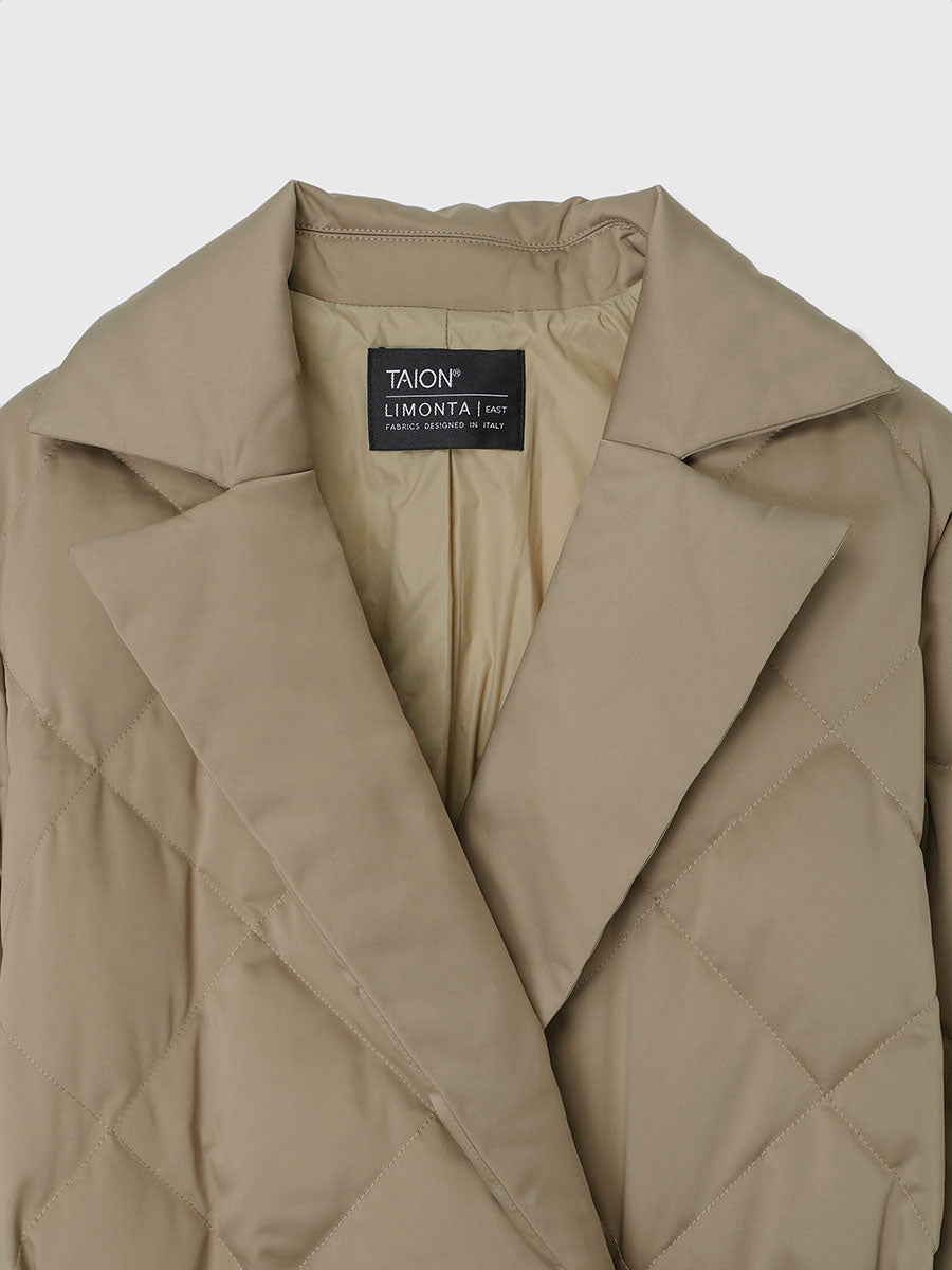 TAION×anuans】チェスターロングダウン