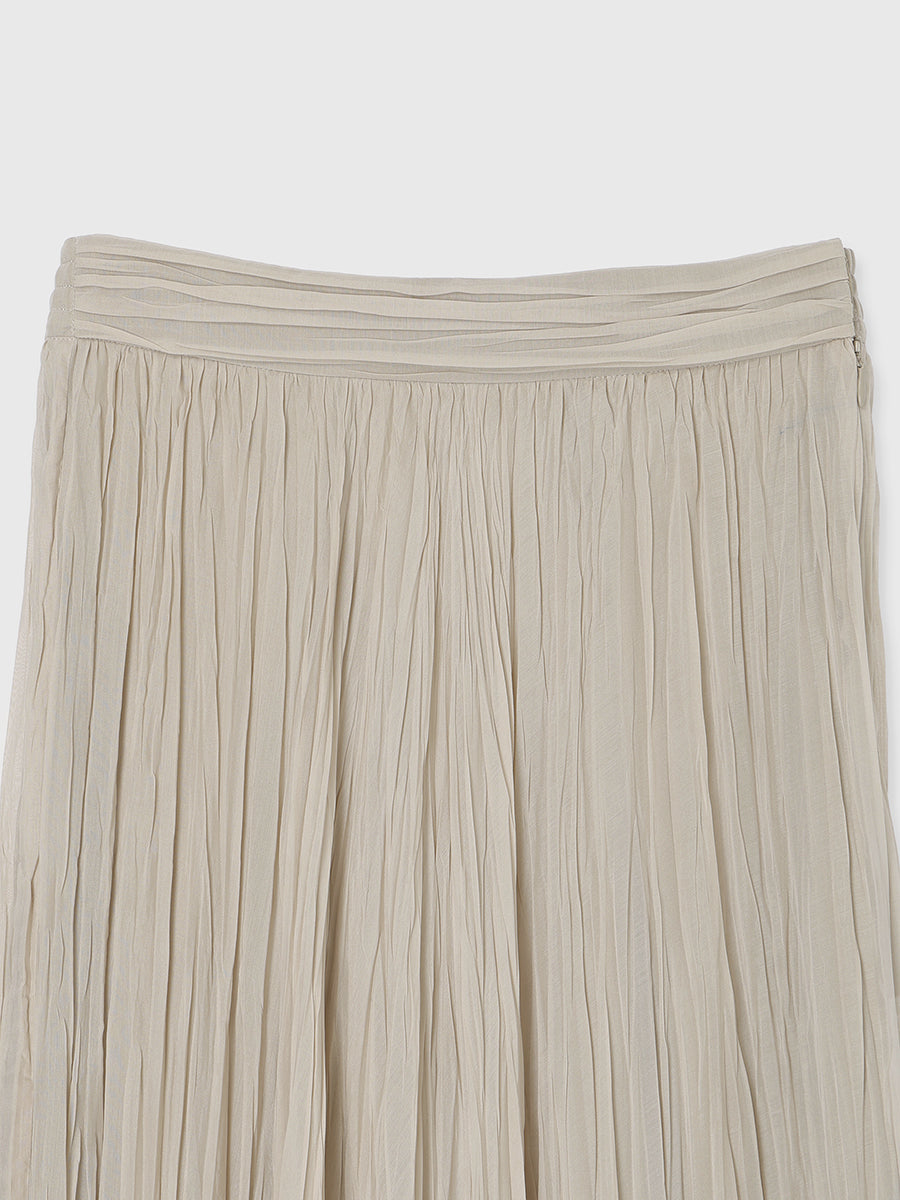 エアリーワッシャープリーツスカート