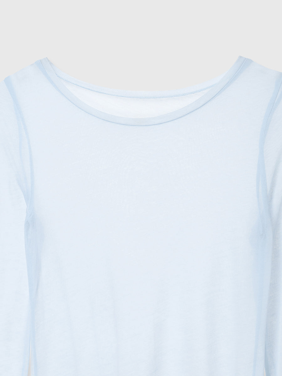 シアーコンパクトロングTシャツ