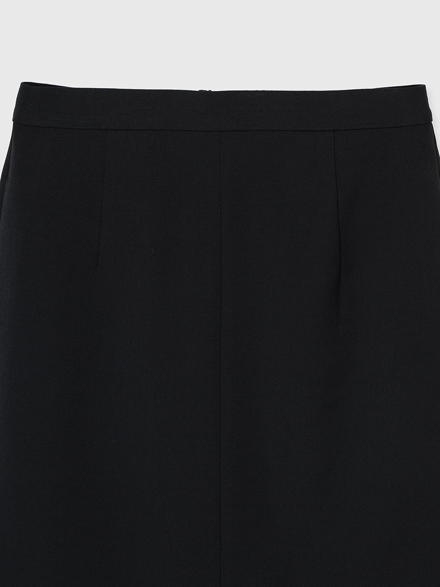 Hem Lace Layered Skirt