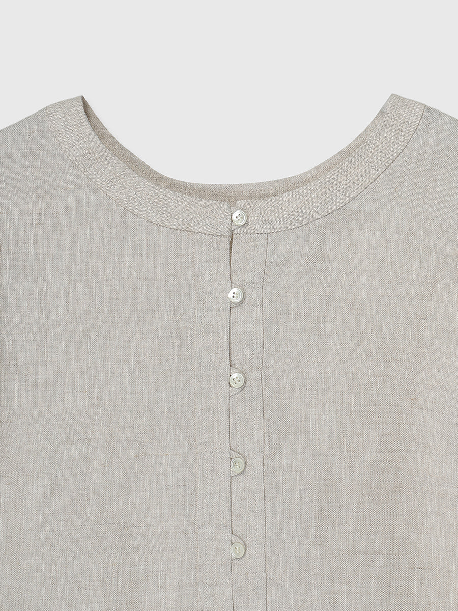 2wayパフブラウス