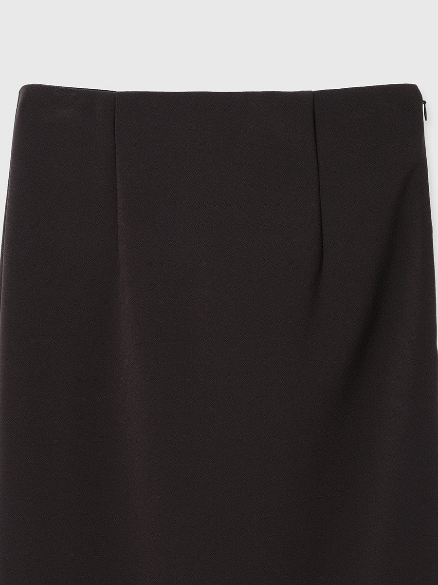 カットジョーゼットタイトスカート